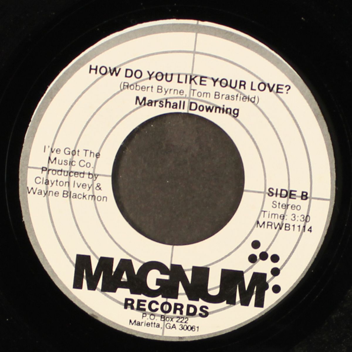 almost had a good thing / how do you like your love? by MARSHALL DOWNING