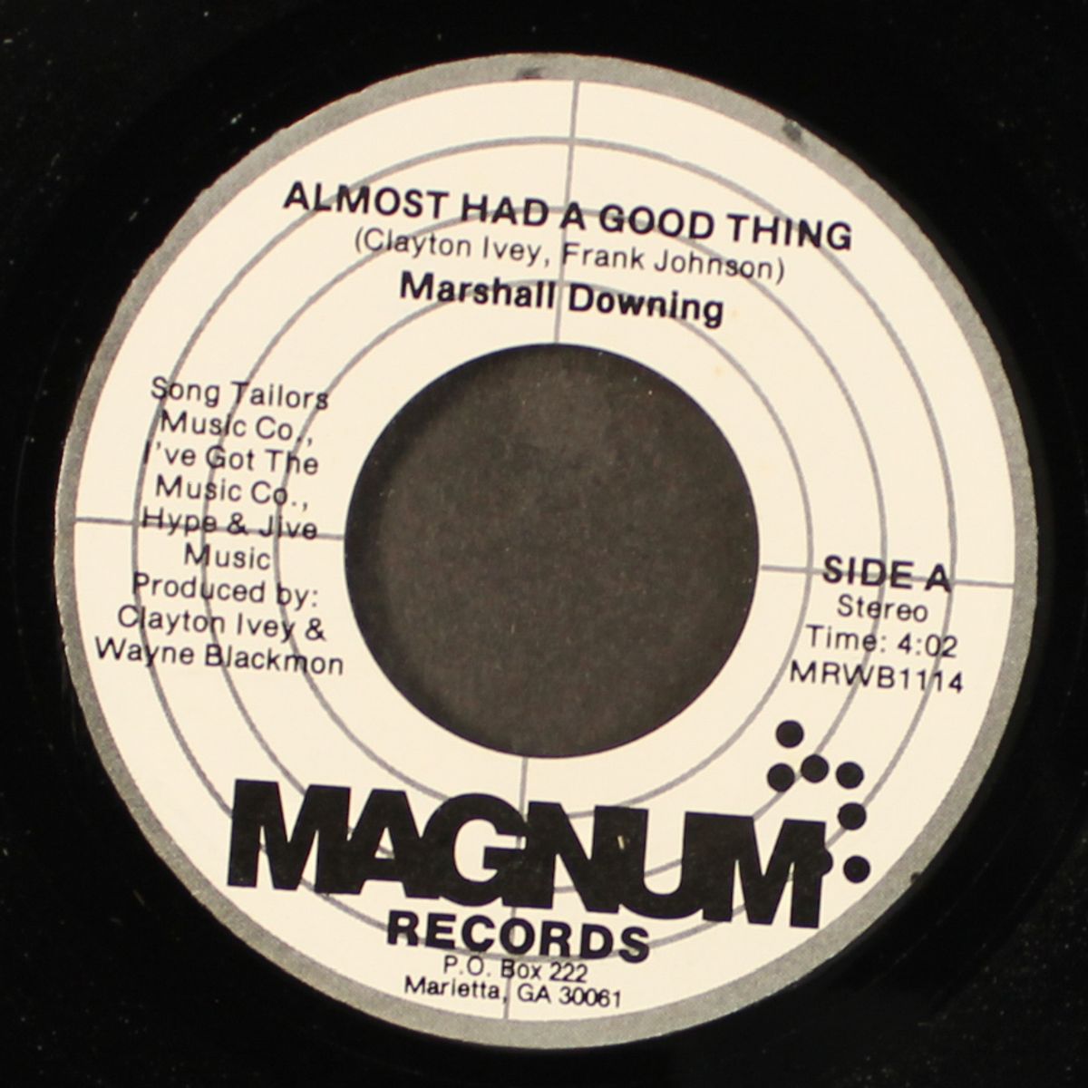 almost had a good thing / how do you like your love? by MARSHALL DOWNING