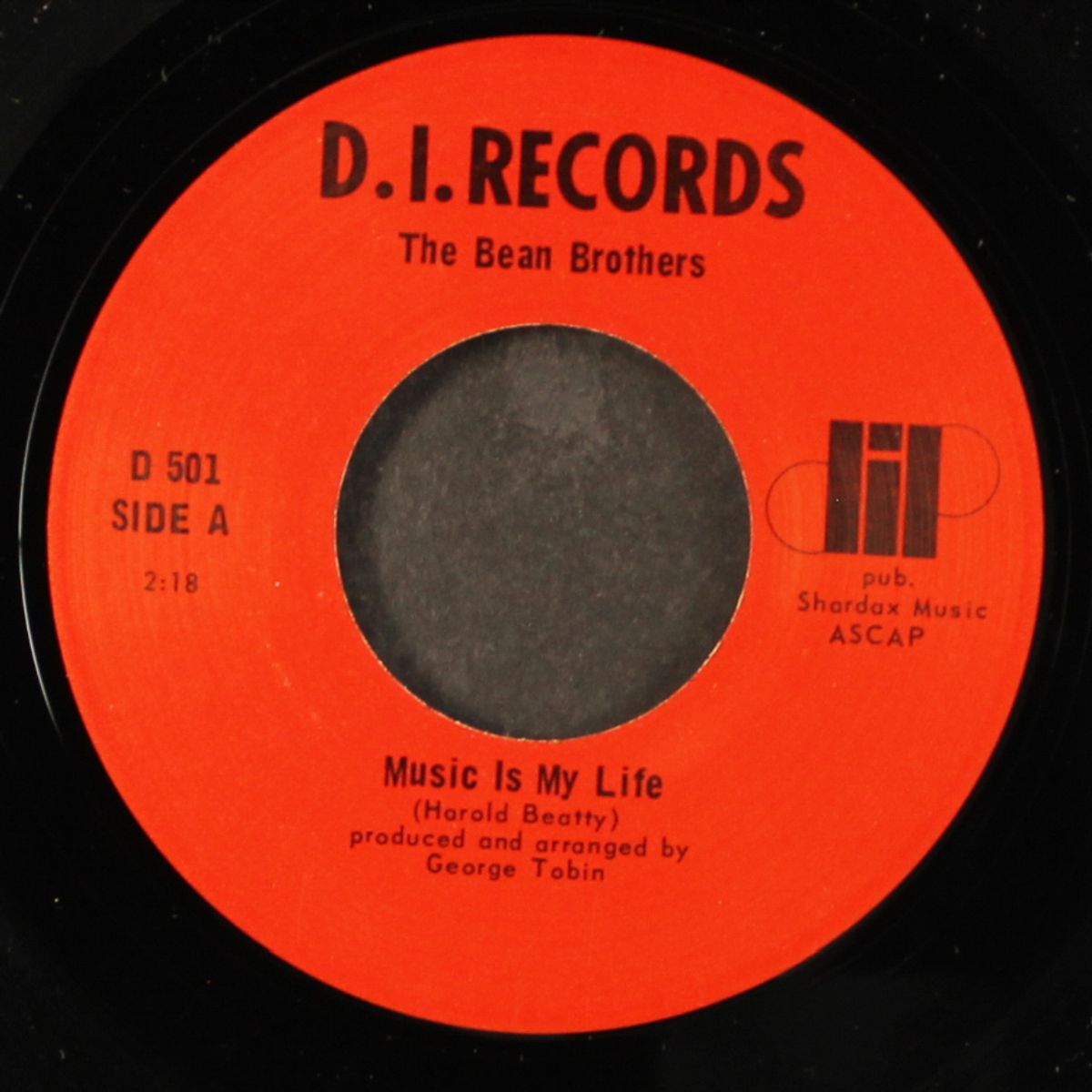 spinning around / music is my life by BEAN BROTHERS