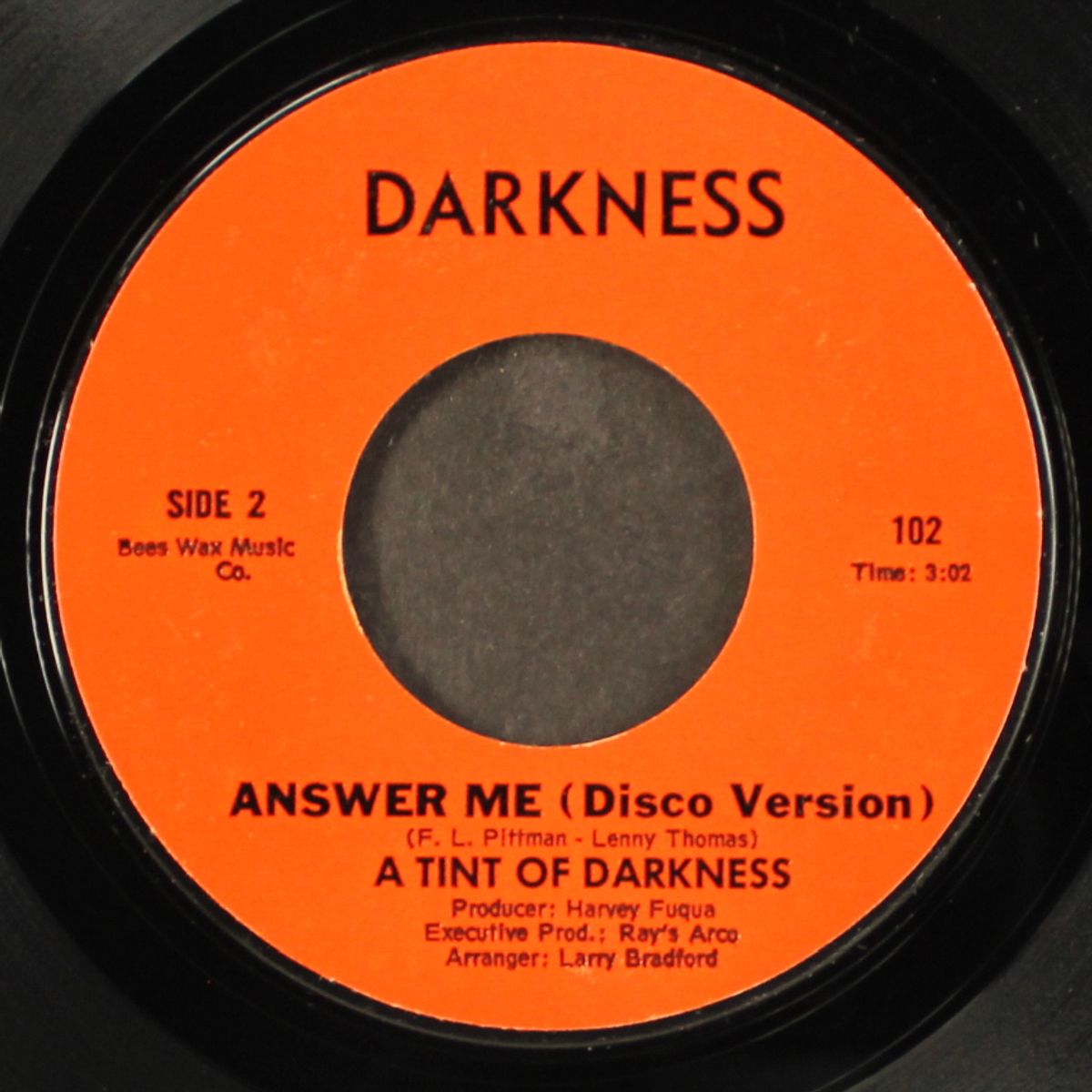 answer me / disco version by A TINT OF DARKNESS