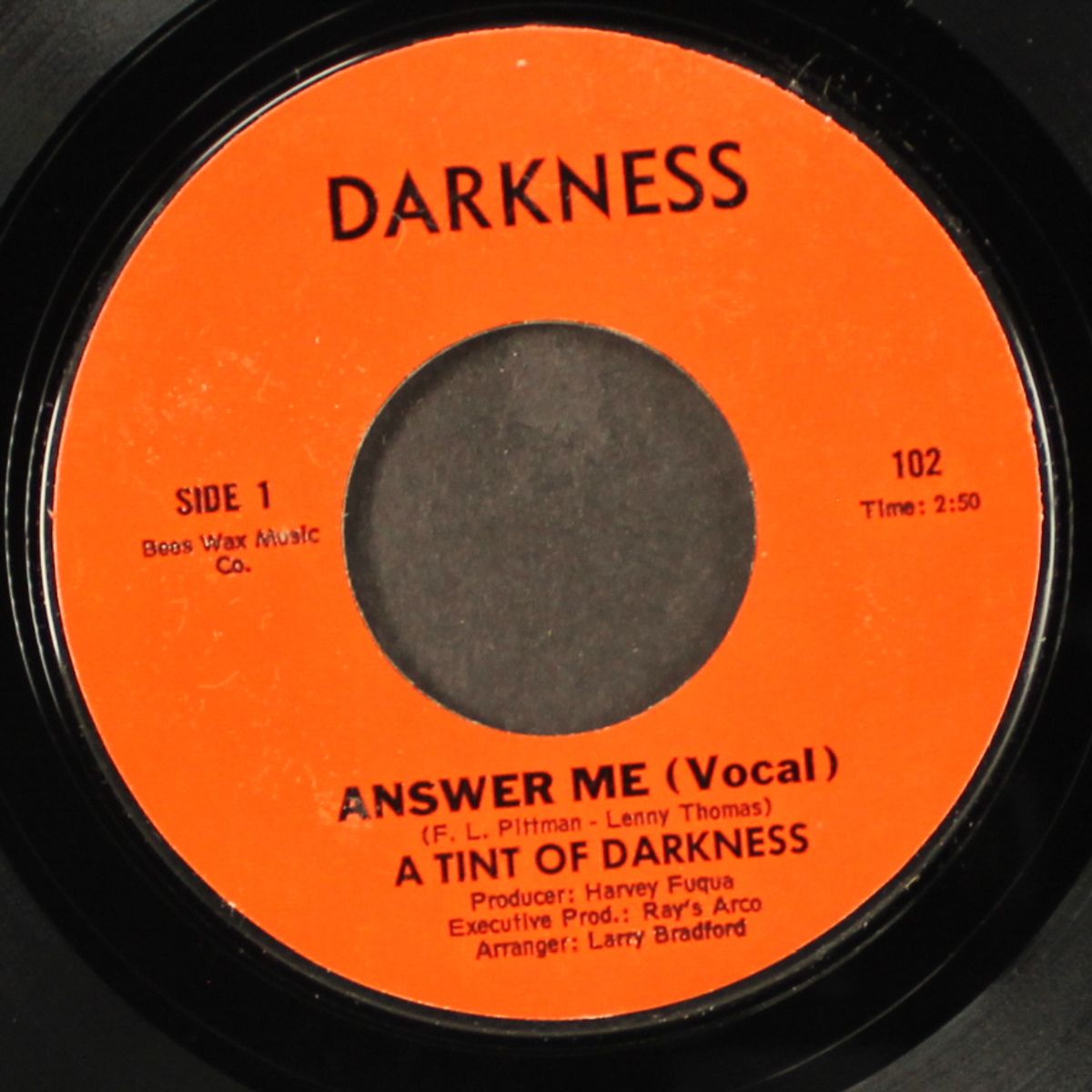 answer me / disco version by A TINT OF DARKNESS