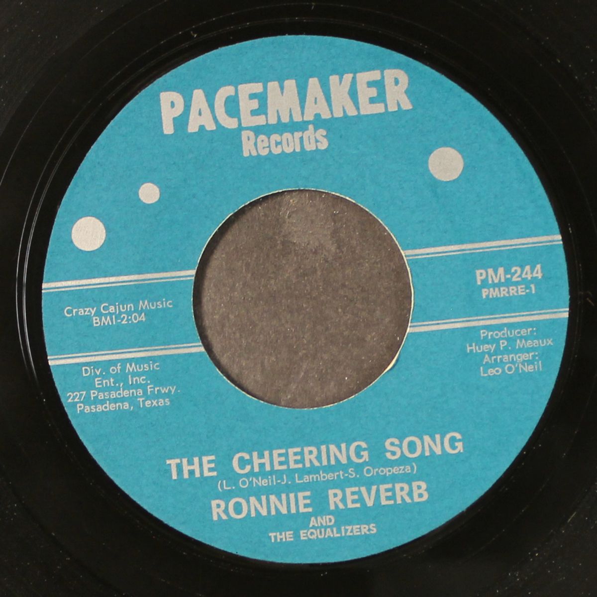 the cheering song / dangus ole red by RONNIE REVERB & EQUALIZERS