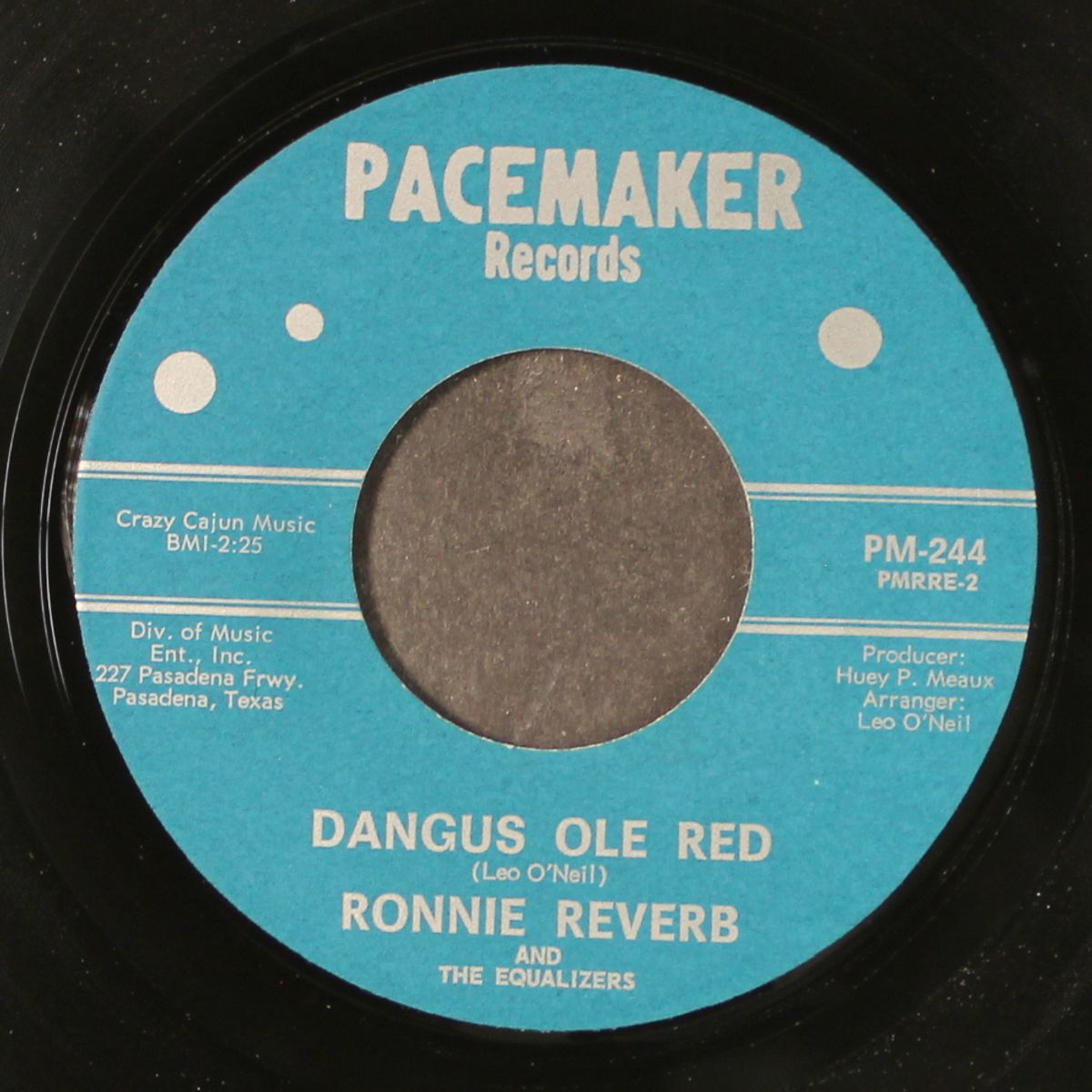 the cheering song / dangus ole red by RONNIE REVERB & EQUALIZERS