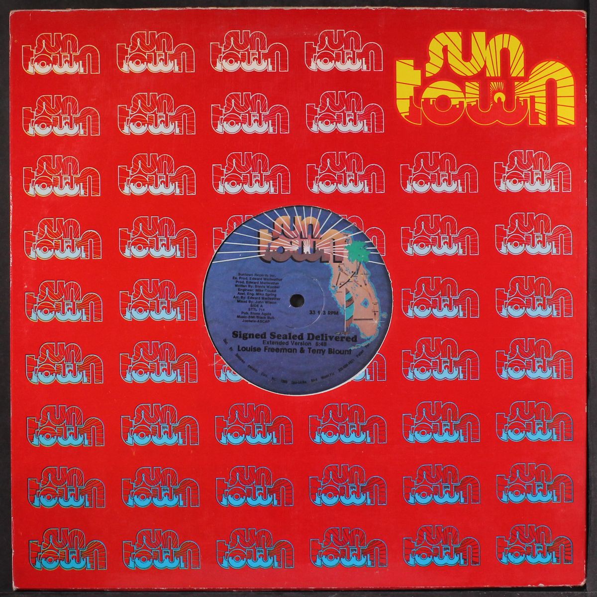 signed sealed delivered by LOUISE FREEMAN & TERRY BLOUNT