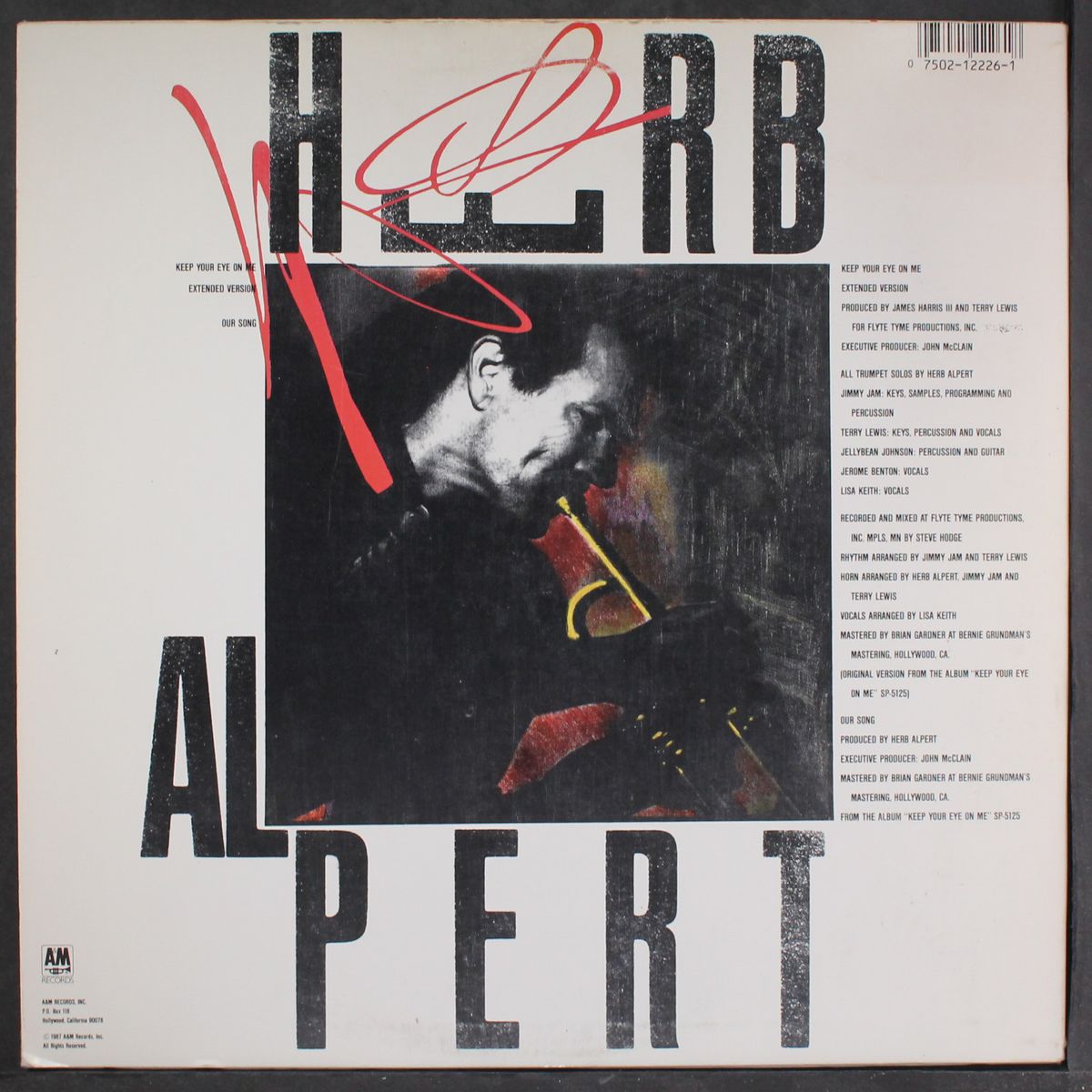 keep your eye on me by HERB ALPERT