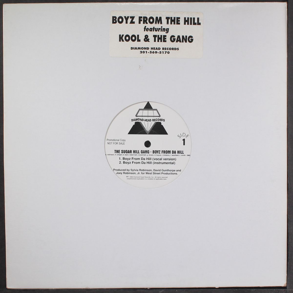 boyz from da hill / here we go by SUGAR HILL GANG