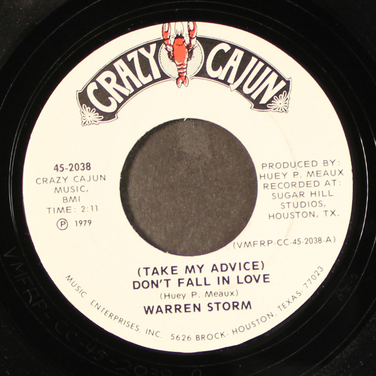 (take my advice) don't fall in love / i walk alone by WARREN STORM