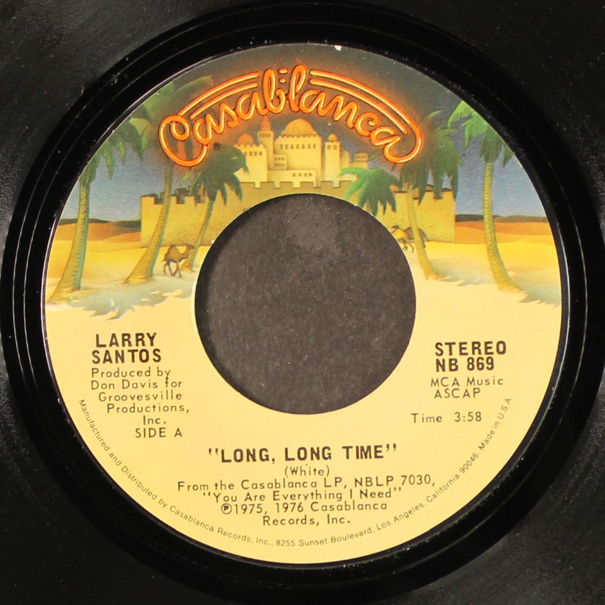 long, long time / you are everything i need by LARRY SANTOS