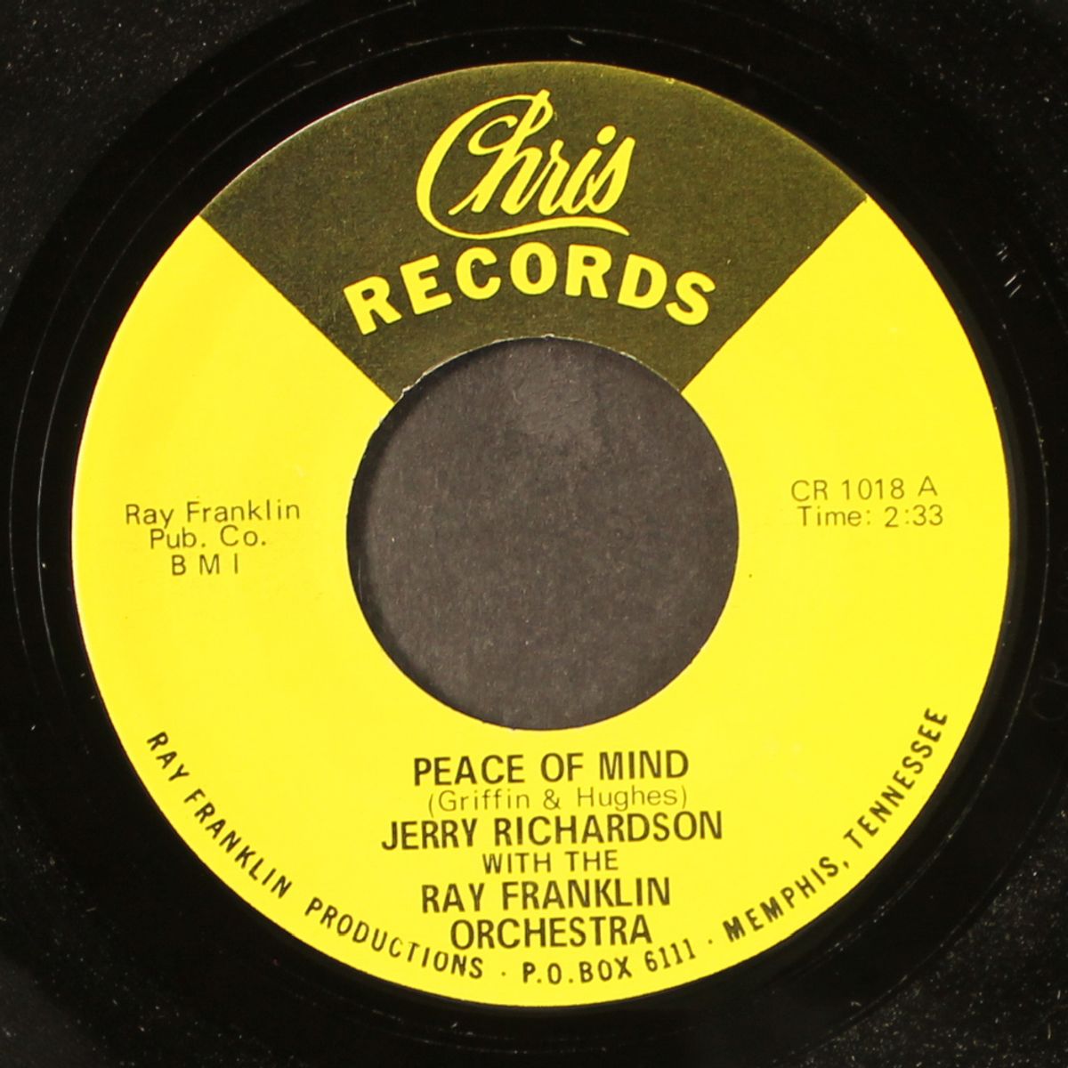 peace of mind / thing of the past by JERRY RICHARDSON