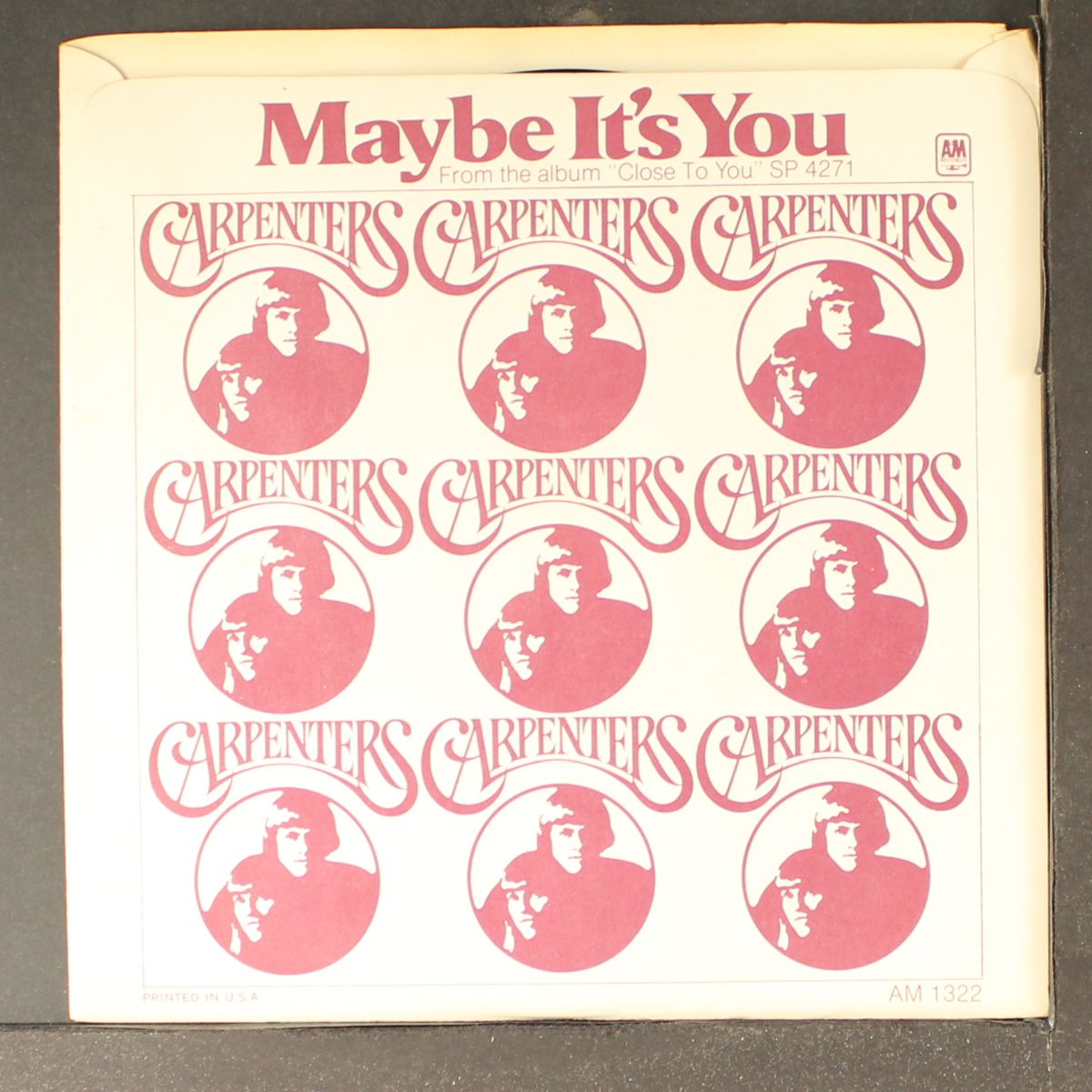 hurting each other / maybe it's you by CARPENTERS