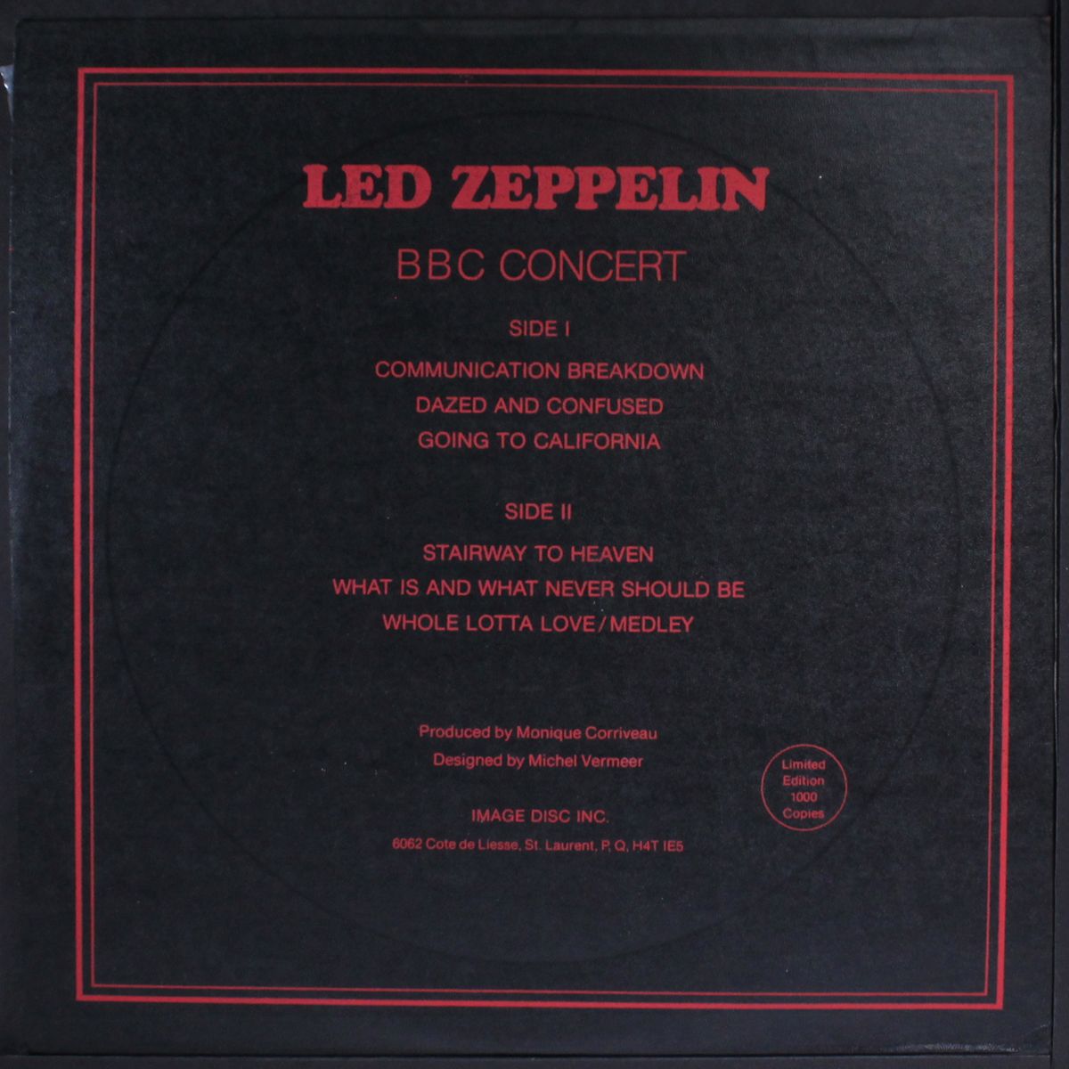 bbc concert by LED ZEPPELIN
