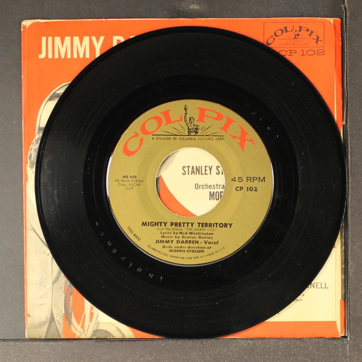 there's no such thing / mighty pretty territory by JIMMY DARREN