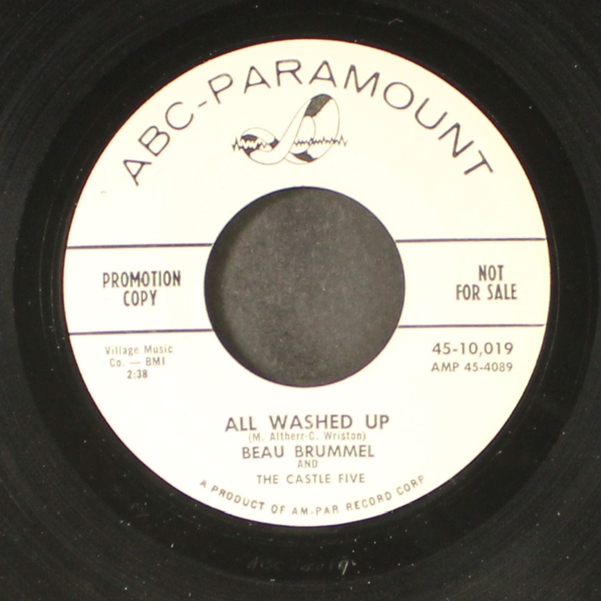 all washed up / till i waltz again with you by BEAU BRUMMEL