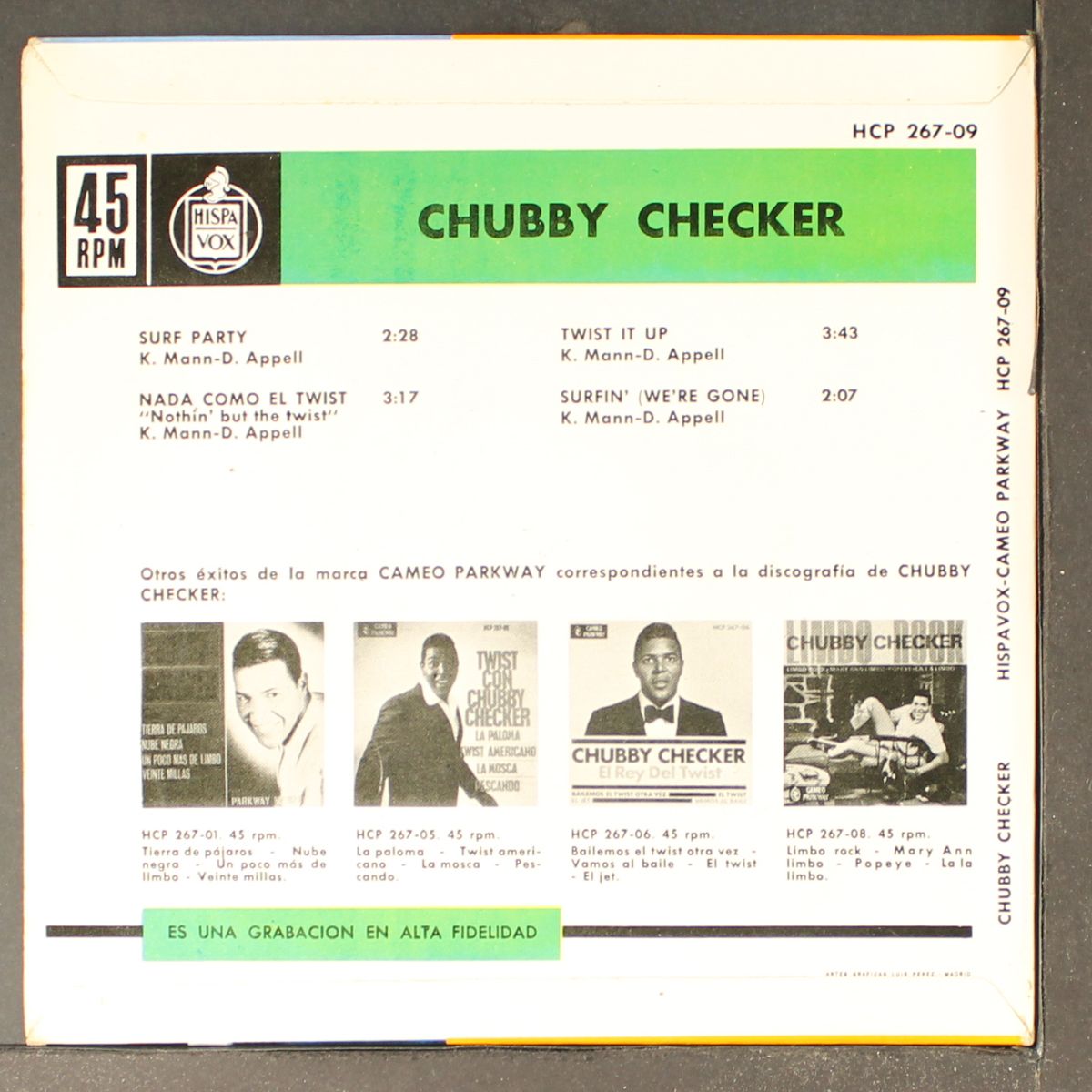 surf party con by CHUBBY CHECKER