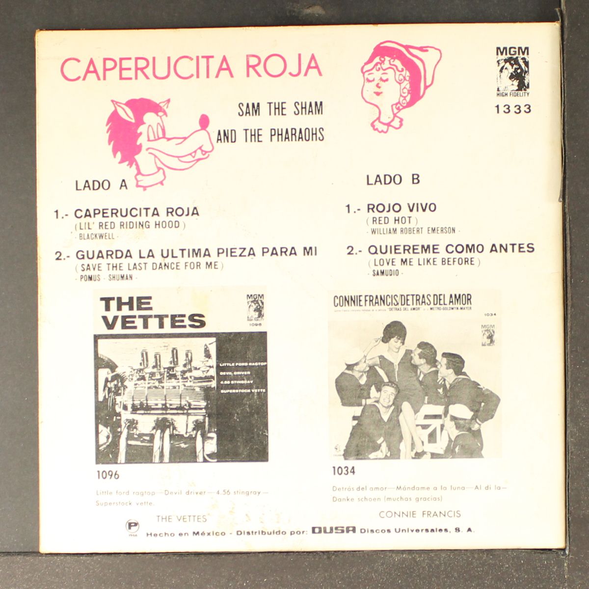 caperucita roja by SAM THE SHAM & PHARAOHS