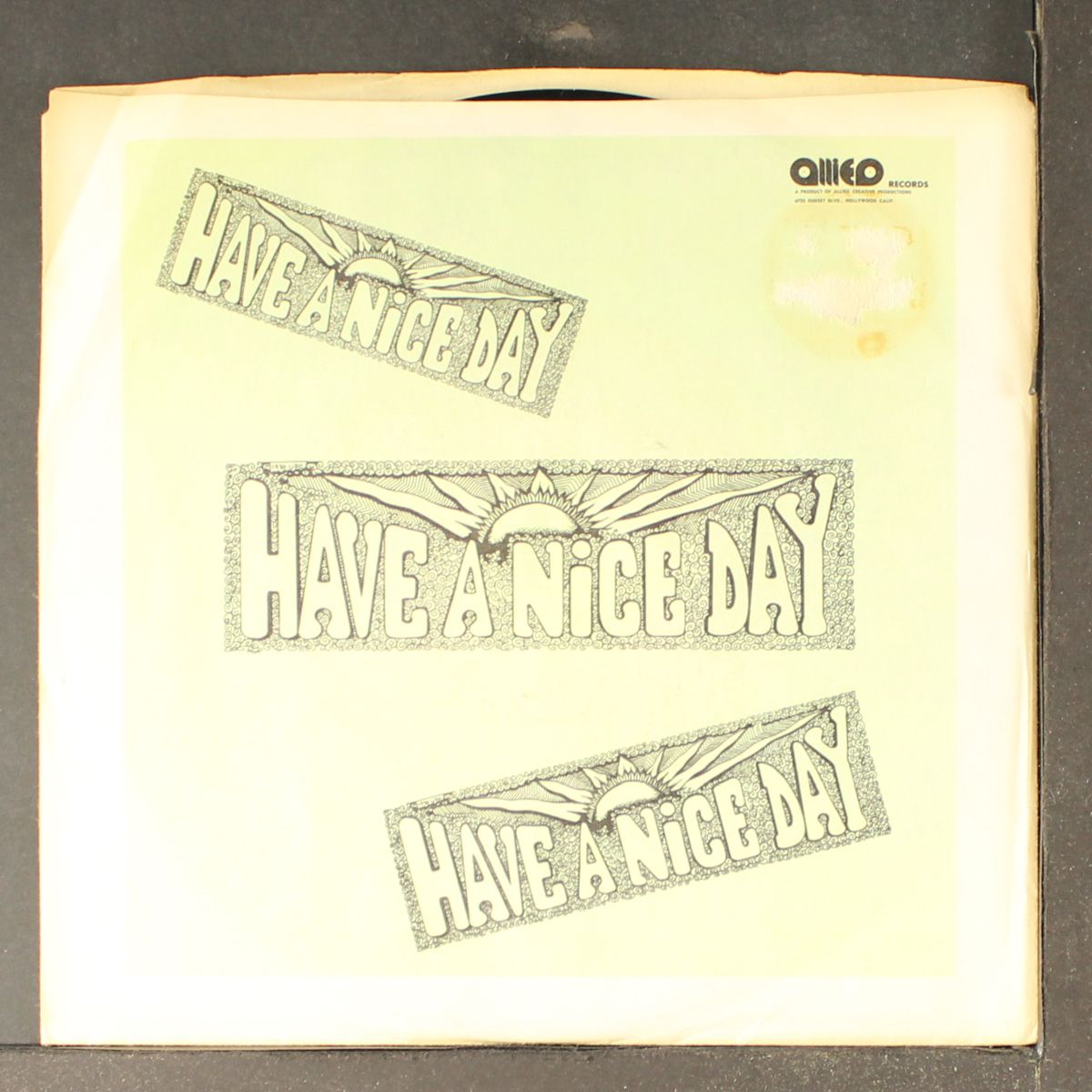 have a nice day / i see you by BACK POCKET