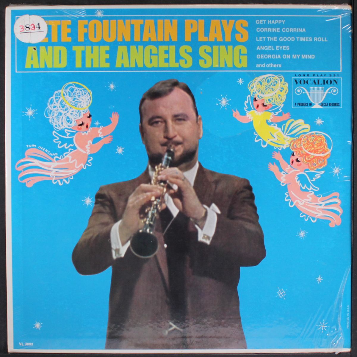 pete fountain plays and the angels sing by PETE FOUNTAIN