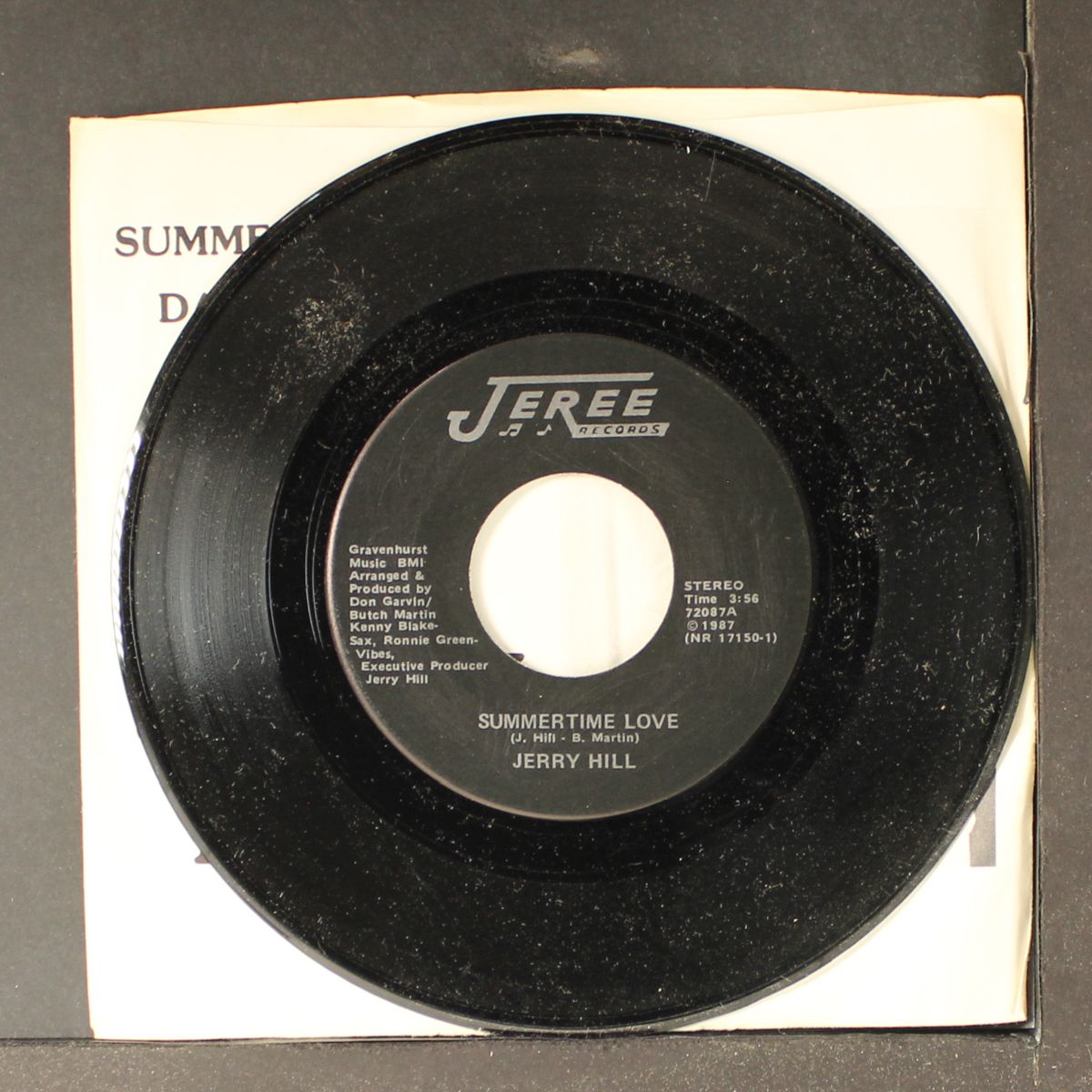 summertime love / daddy's home by JERRY HILL