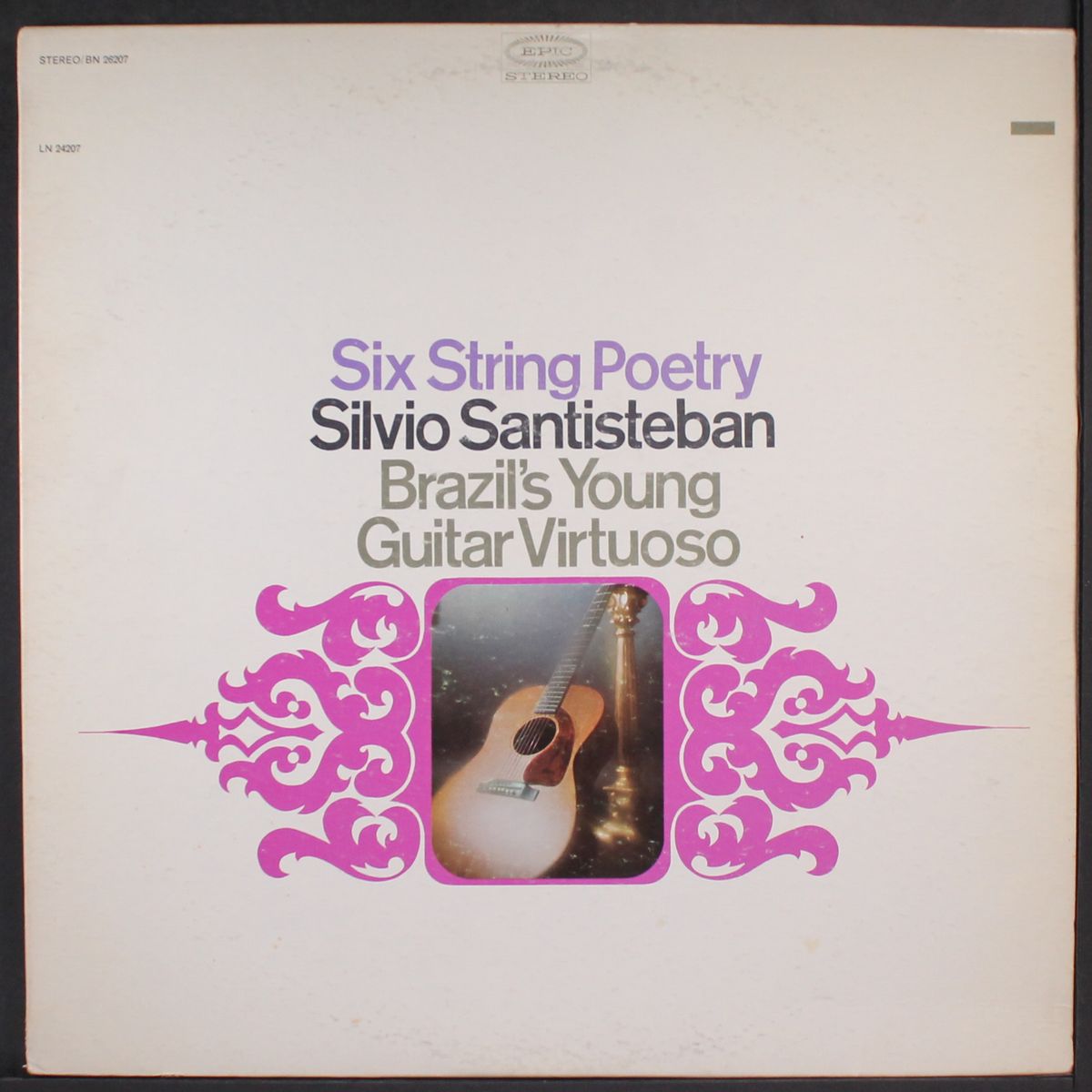 six string poetry by SILVIO SANTISTEBAN