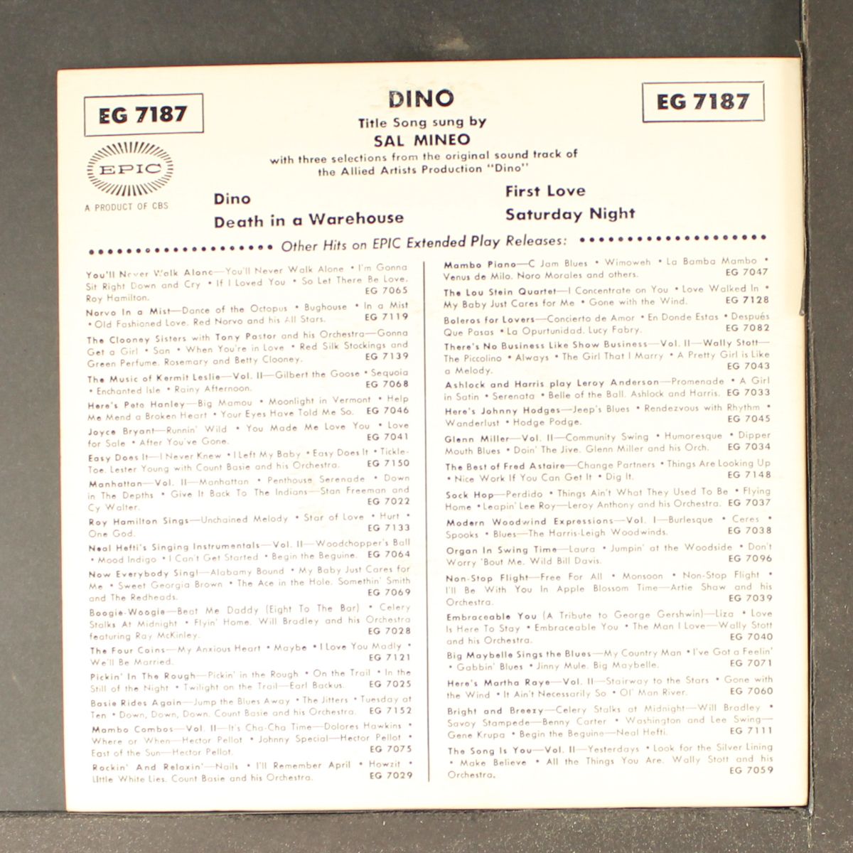dino by SAL MINEO