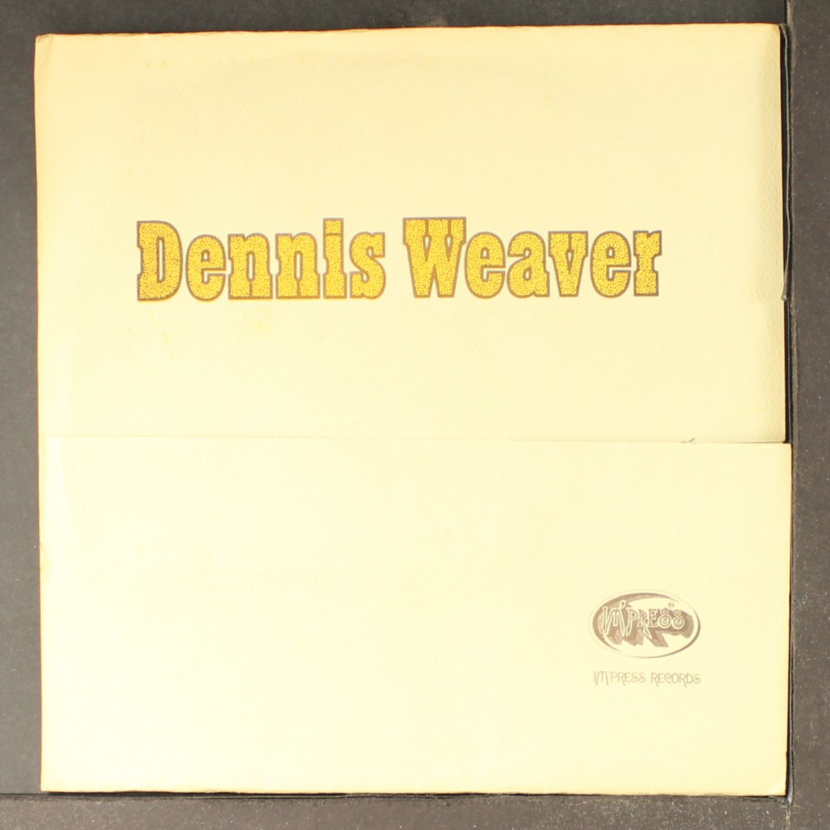 no name / 20th century man by DENNIS WEAVER