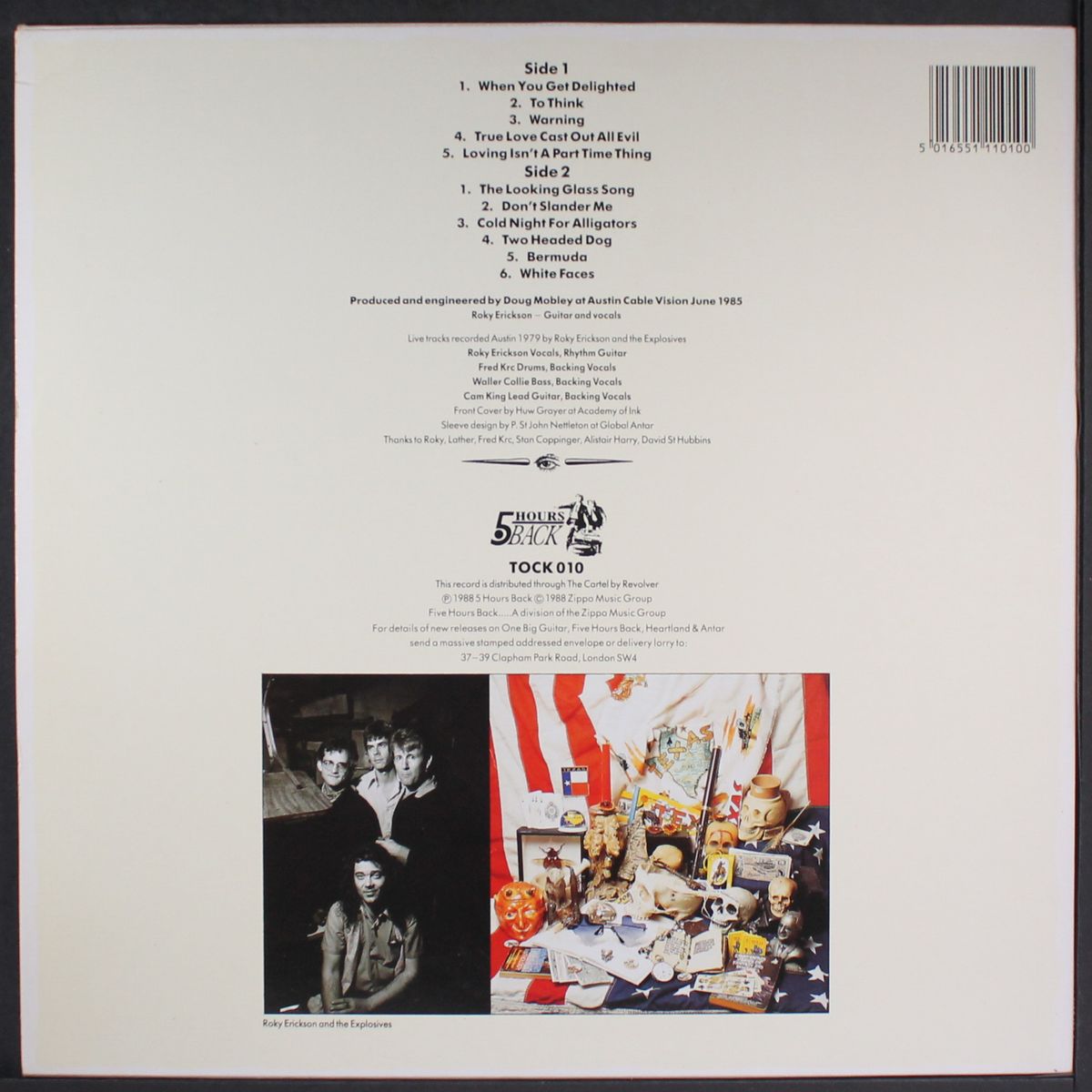 openers by ROKY ERICKSON