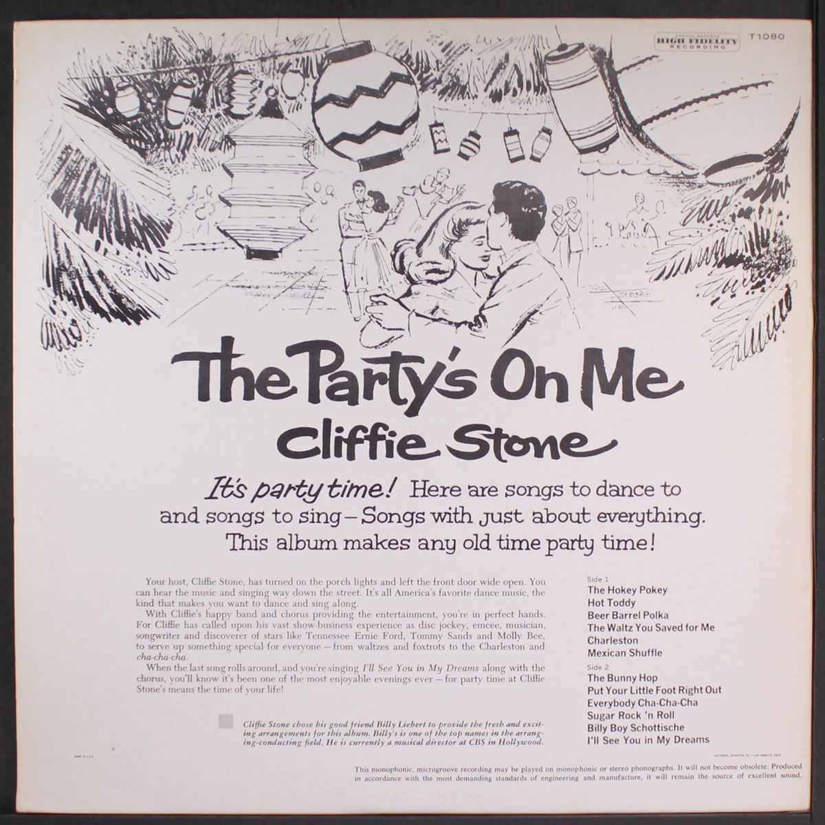 the party's on me by CLIFFIE STONE