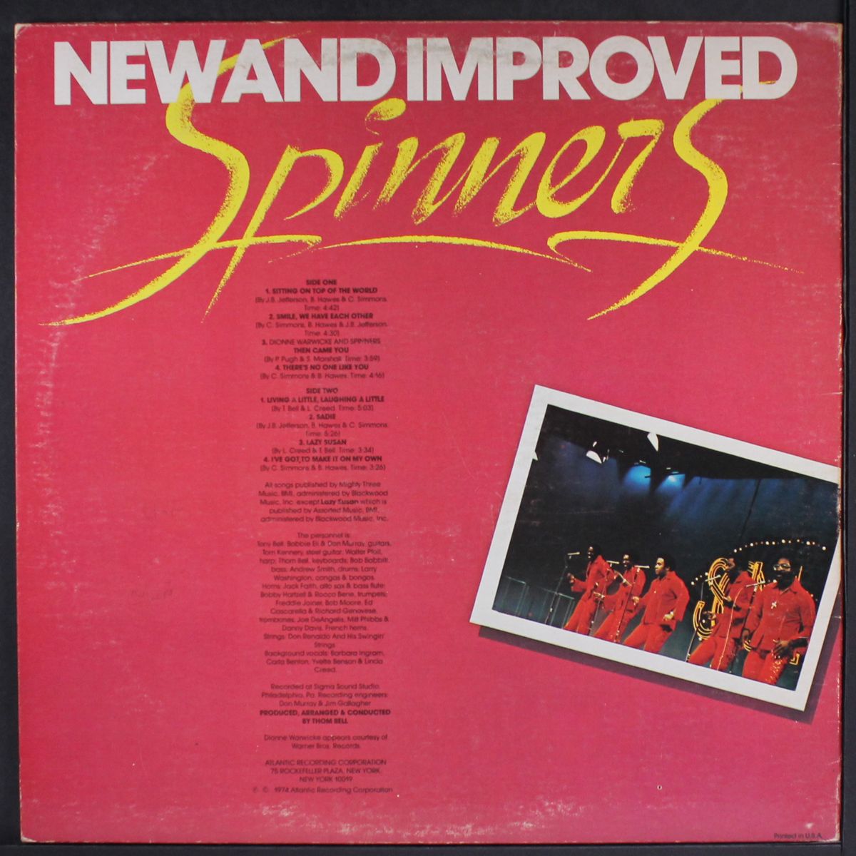 new and improved by SPINNERS
