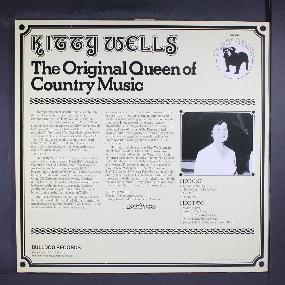 the original queen of country music by KITTY WELLS
