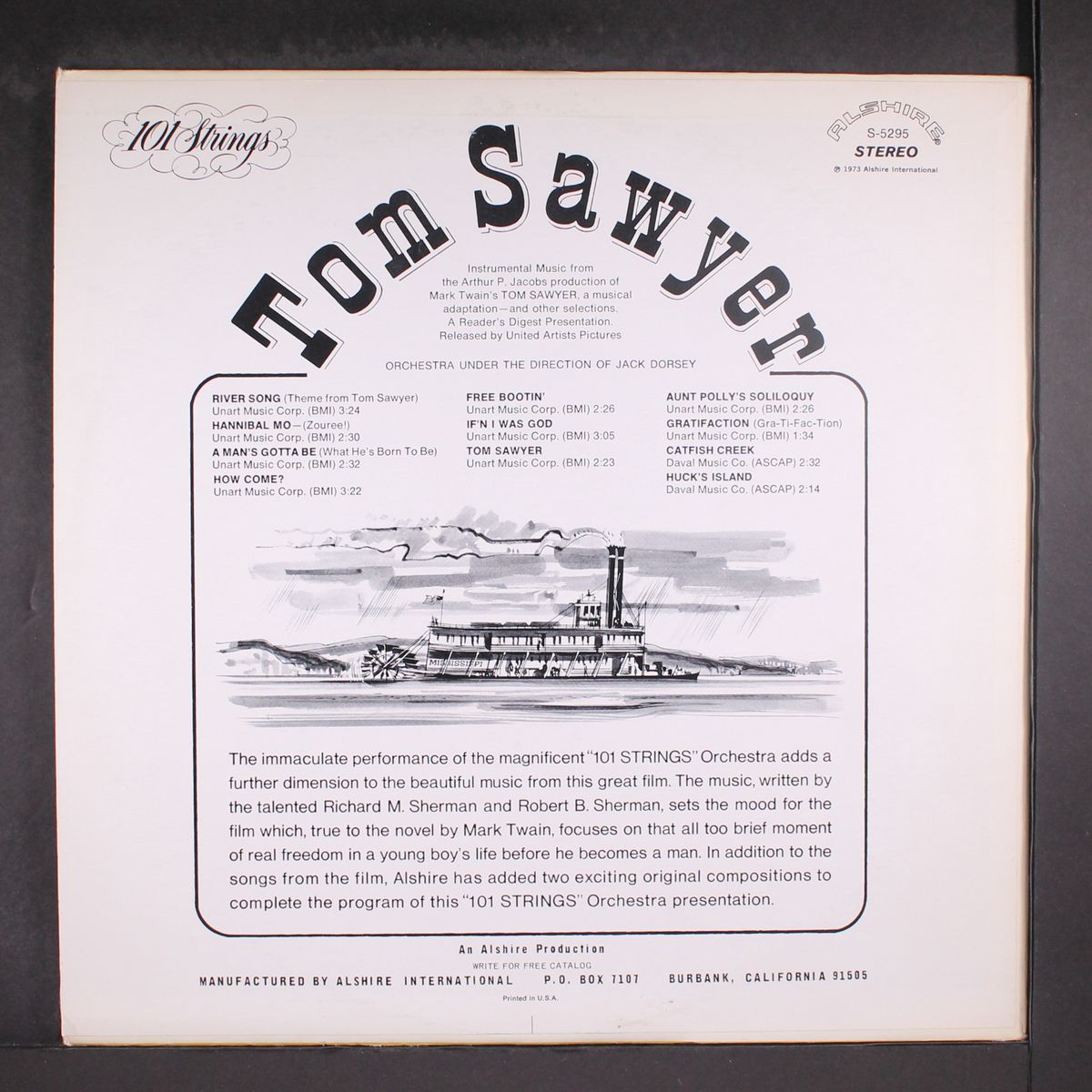 tom sawyer by 101 STRINGS