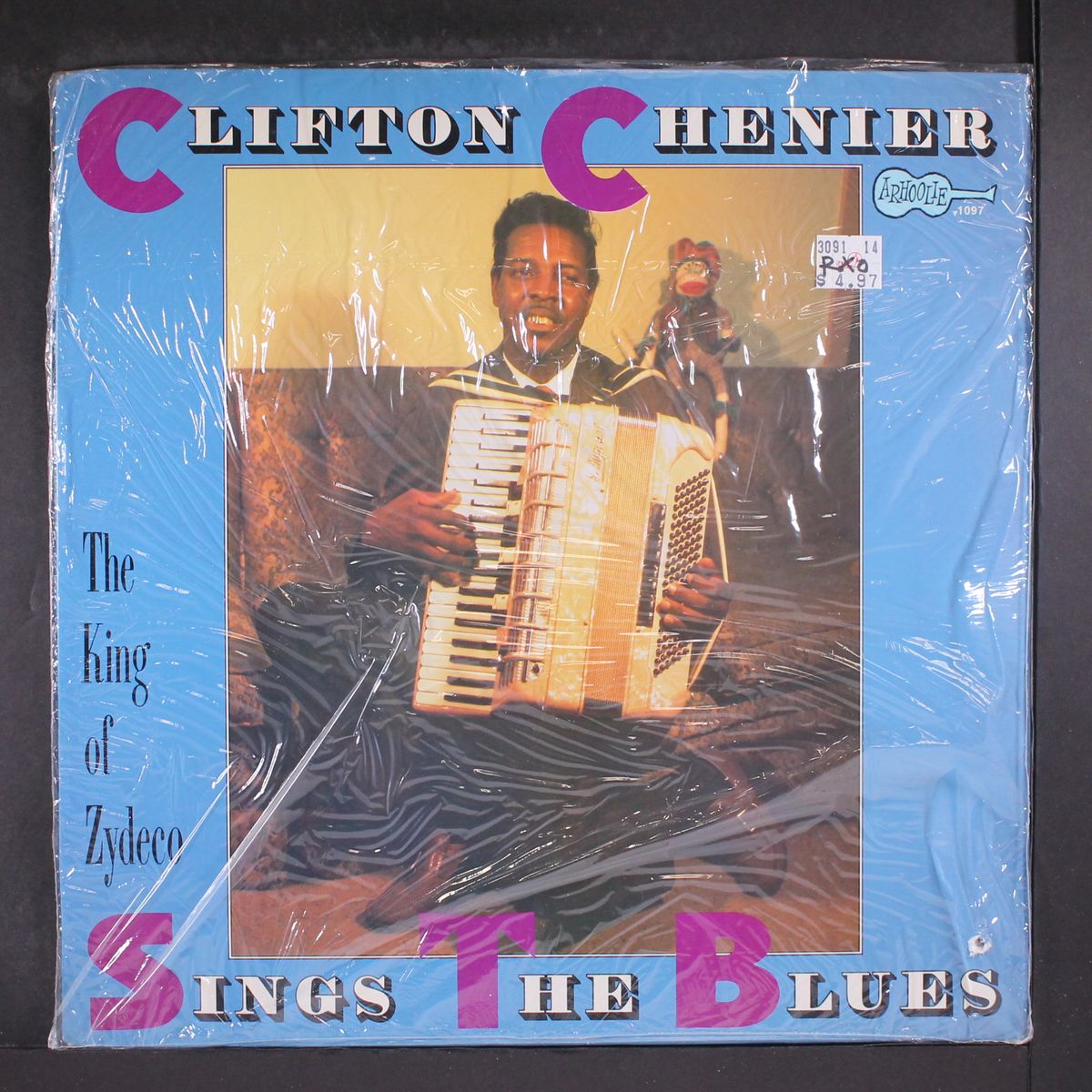 sings the blues by CLIFTON CHENIER