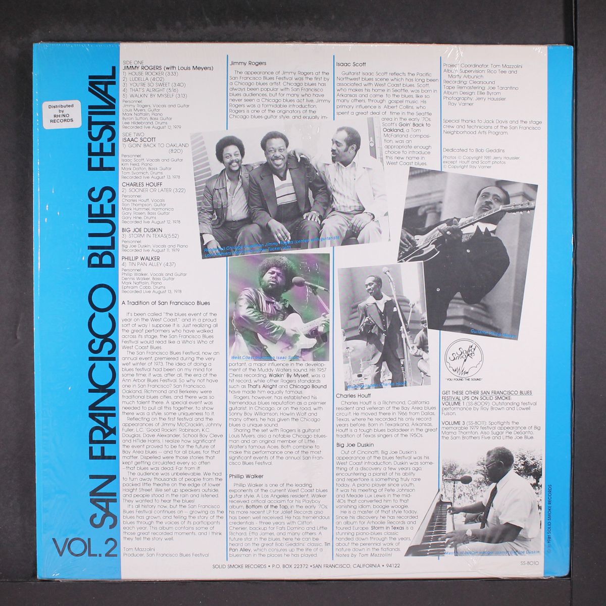 san francisco blues festival, vol. 2 by VARIOUS
