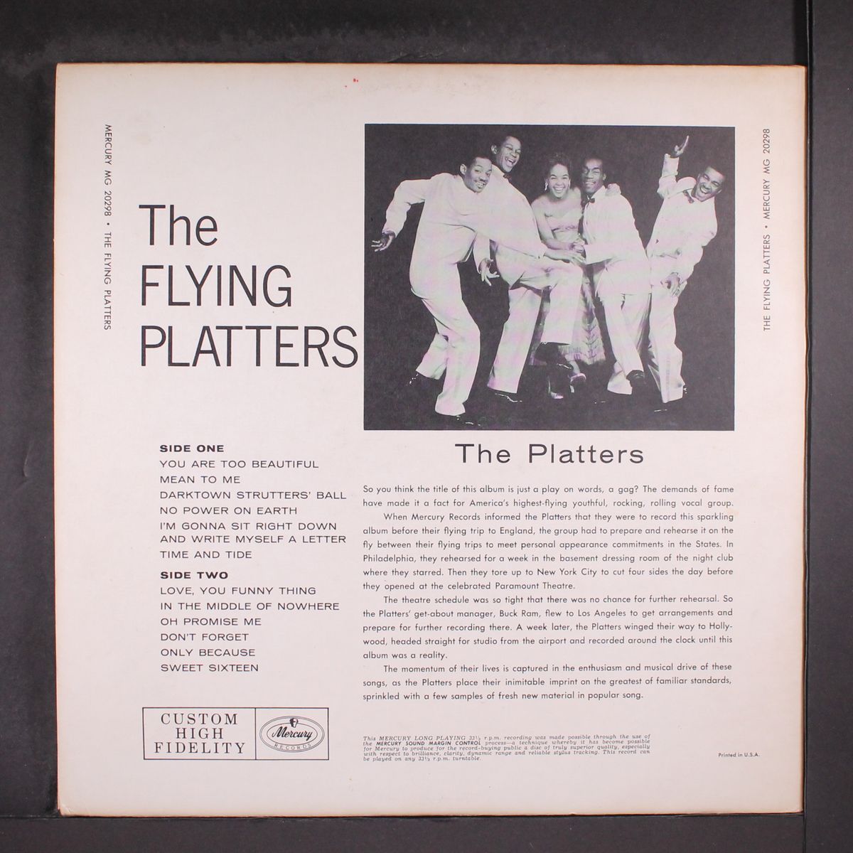 the flying by PLATTERS