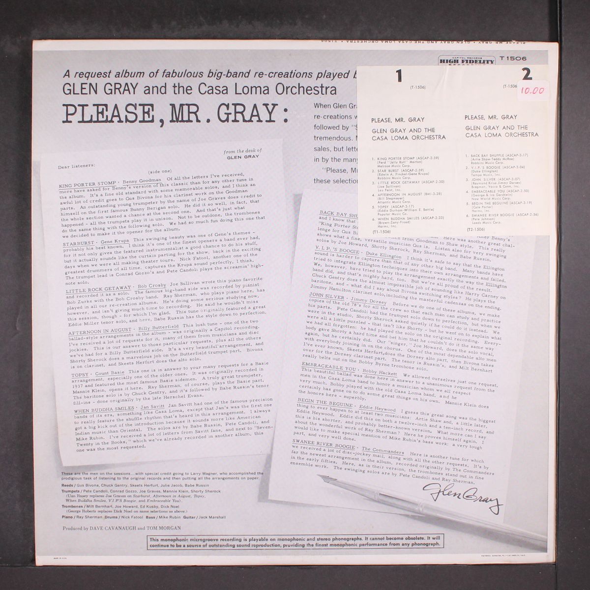 please, mr. gray by GLEN GRAY