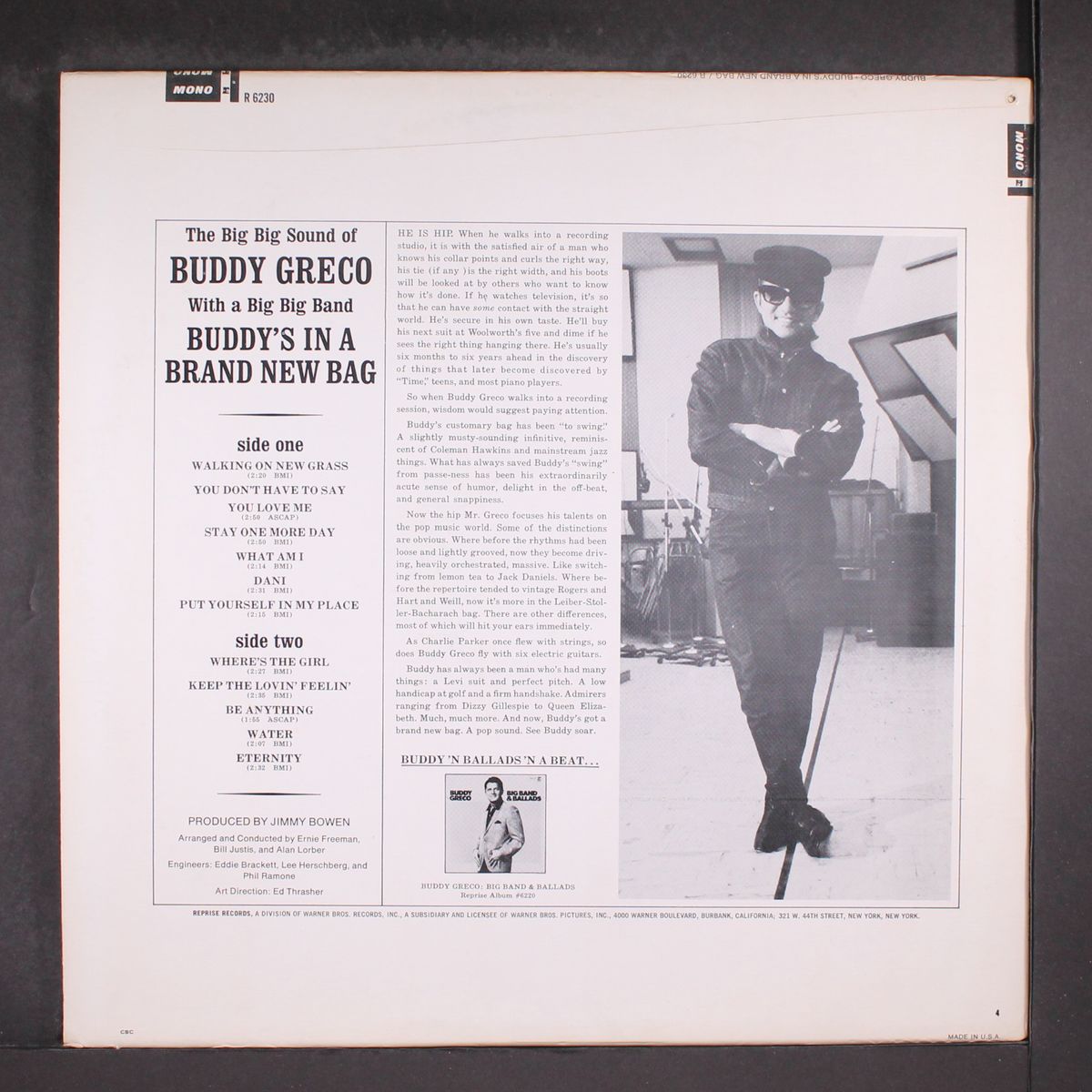 buddy's in a brand new bag by BUDDY GRECO