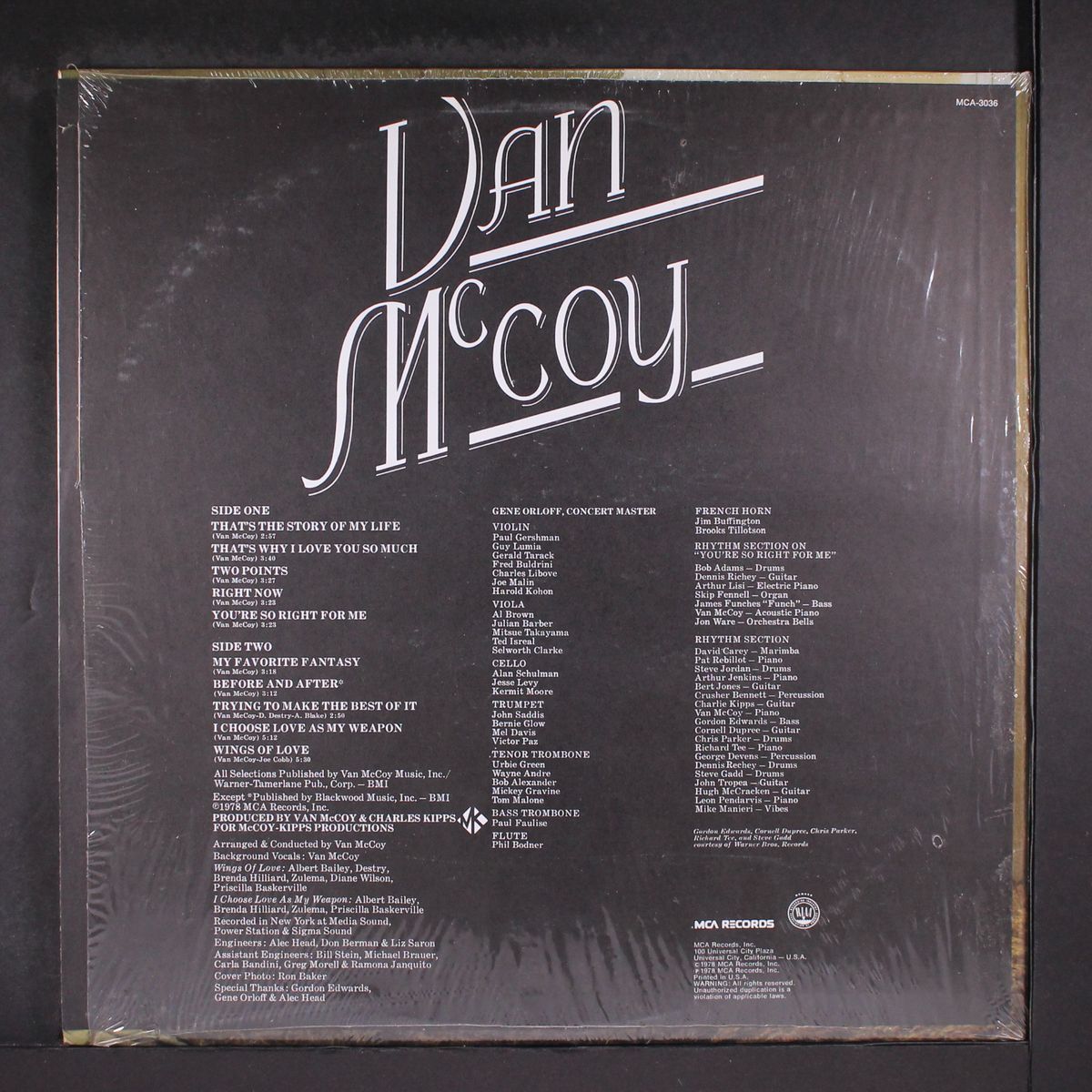 my favorite fantasy by VAN MCCOY