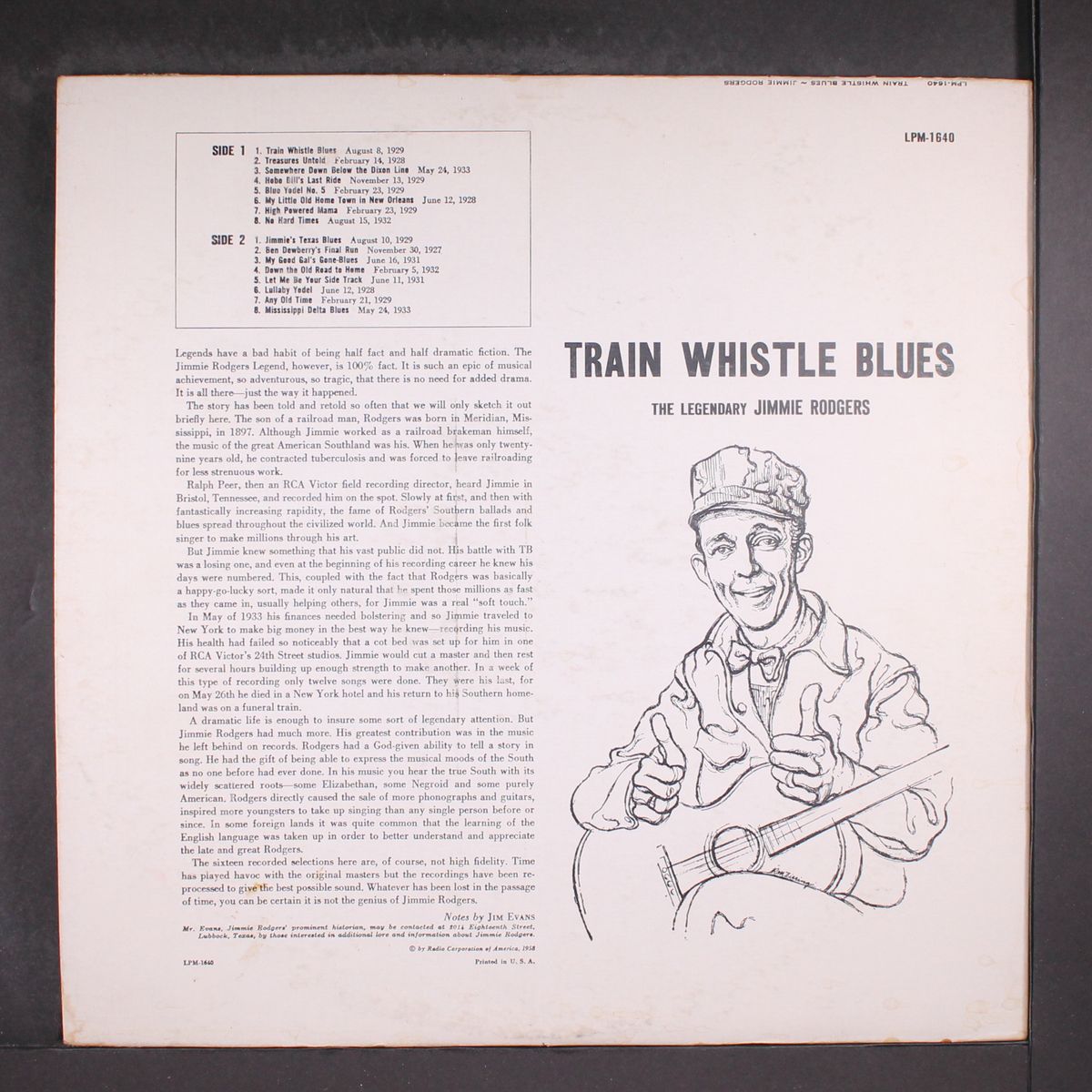 train whistle blues by JIMMIE RODGERS