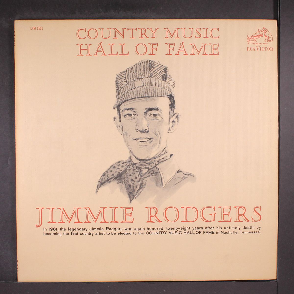 country music hall of fame by JIMMIE RODGERS