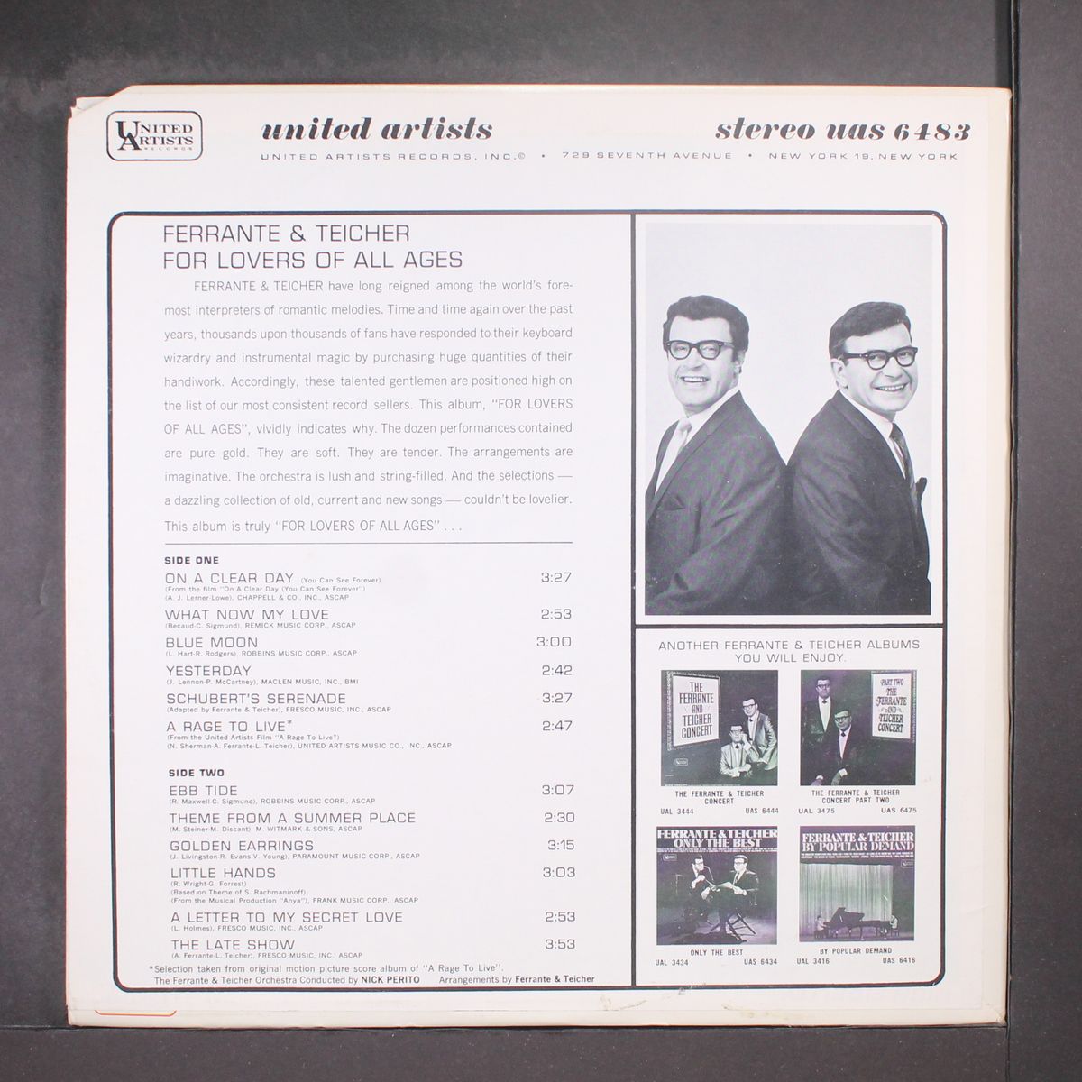 for lovers of all ages by FERRANTE & TEICHER