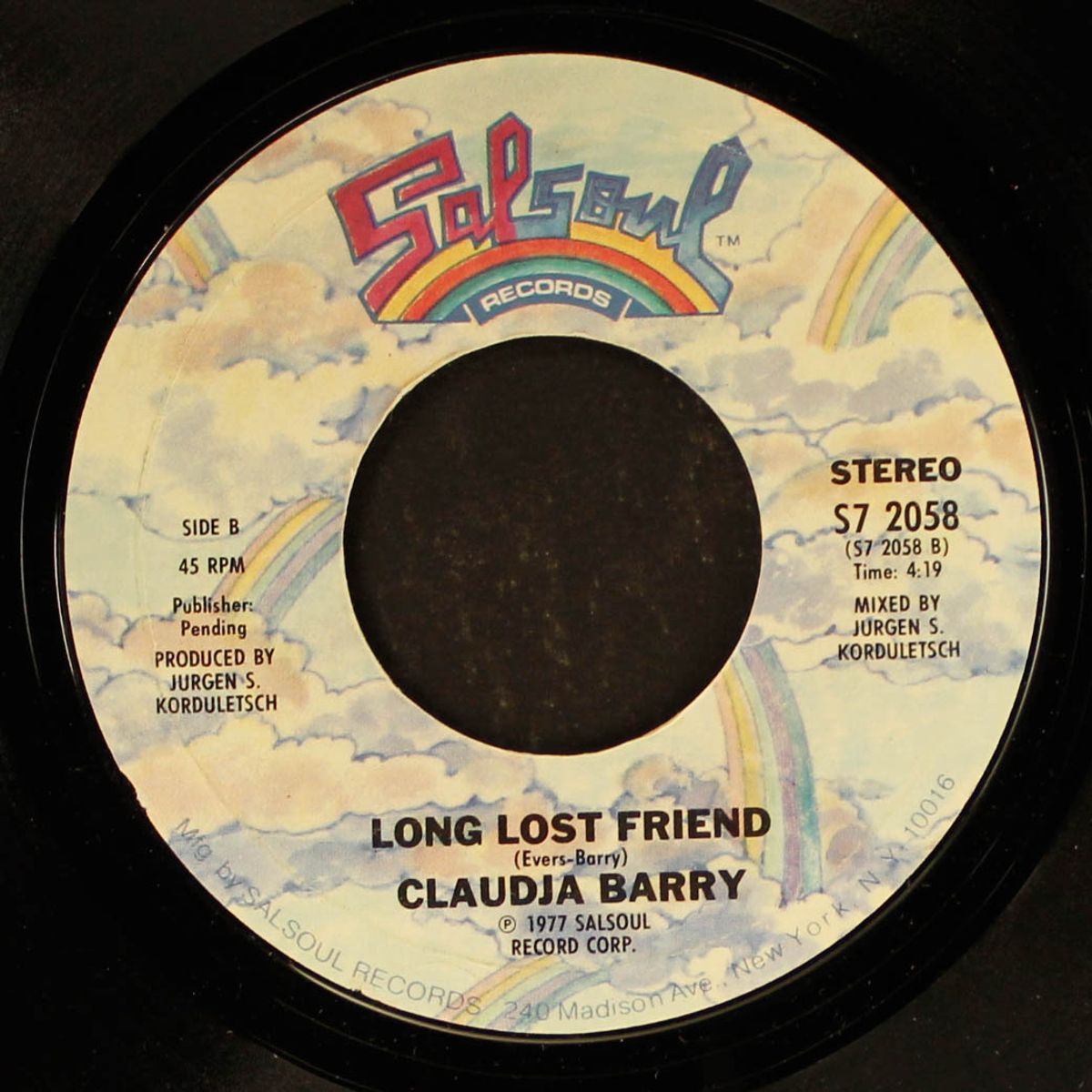 dancin' fever / long lost friend by CLAUDJA BARRY