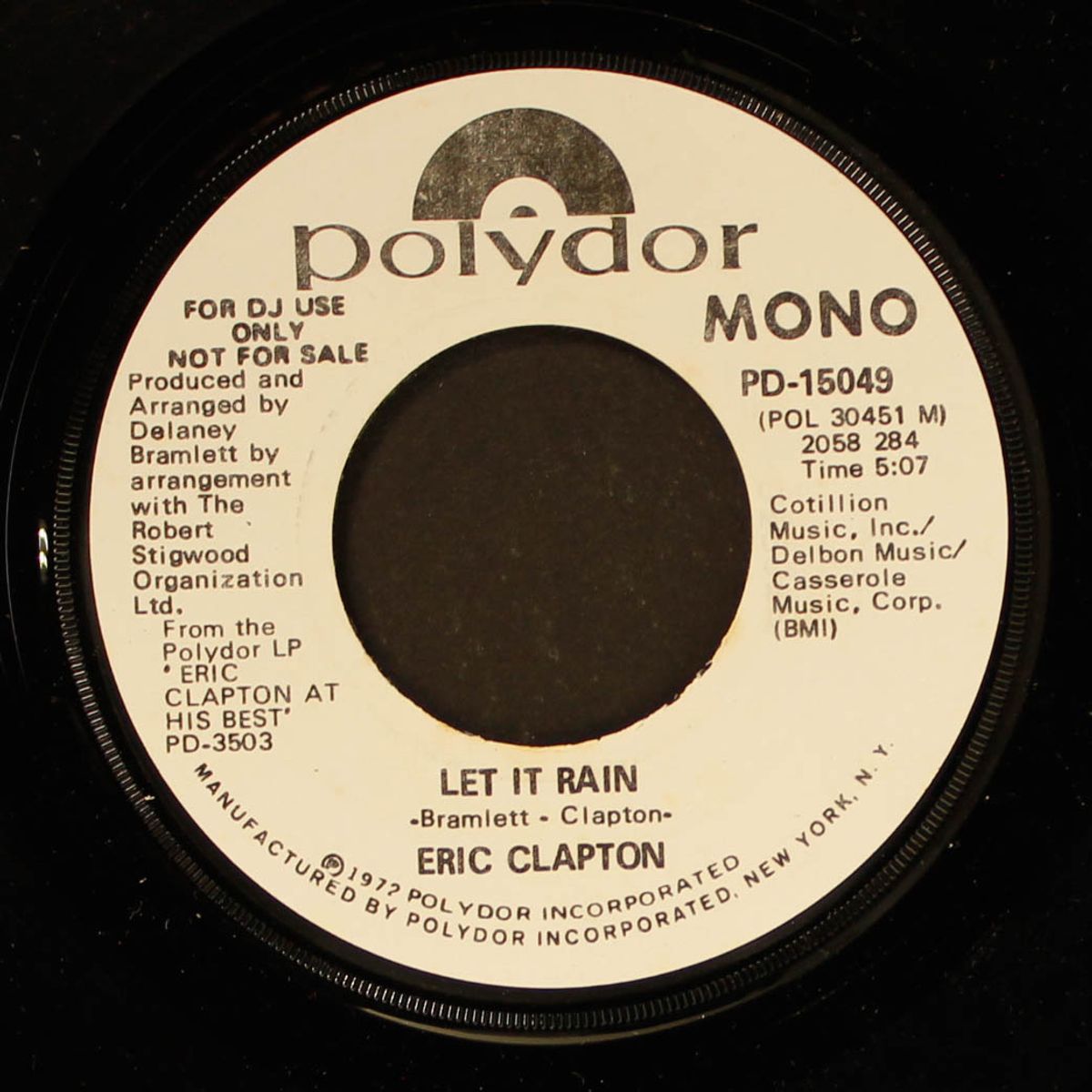 let it rain by ERIC CLAPTON