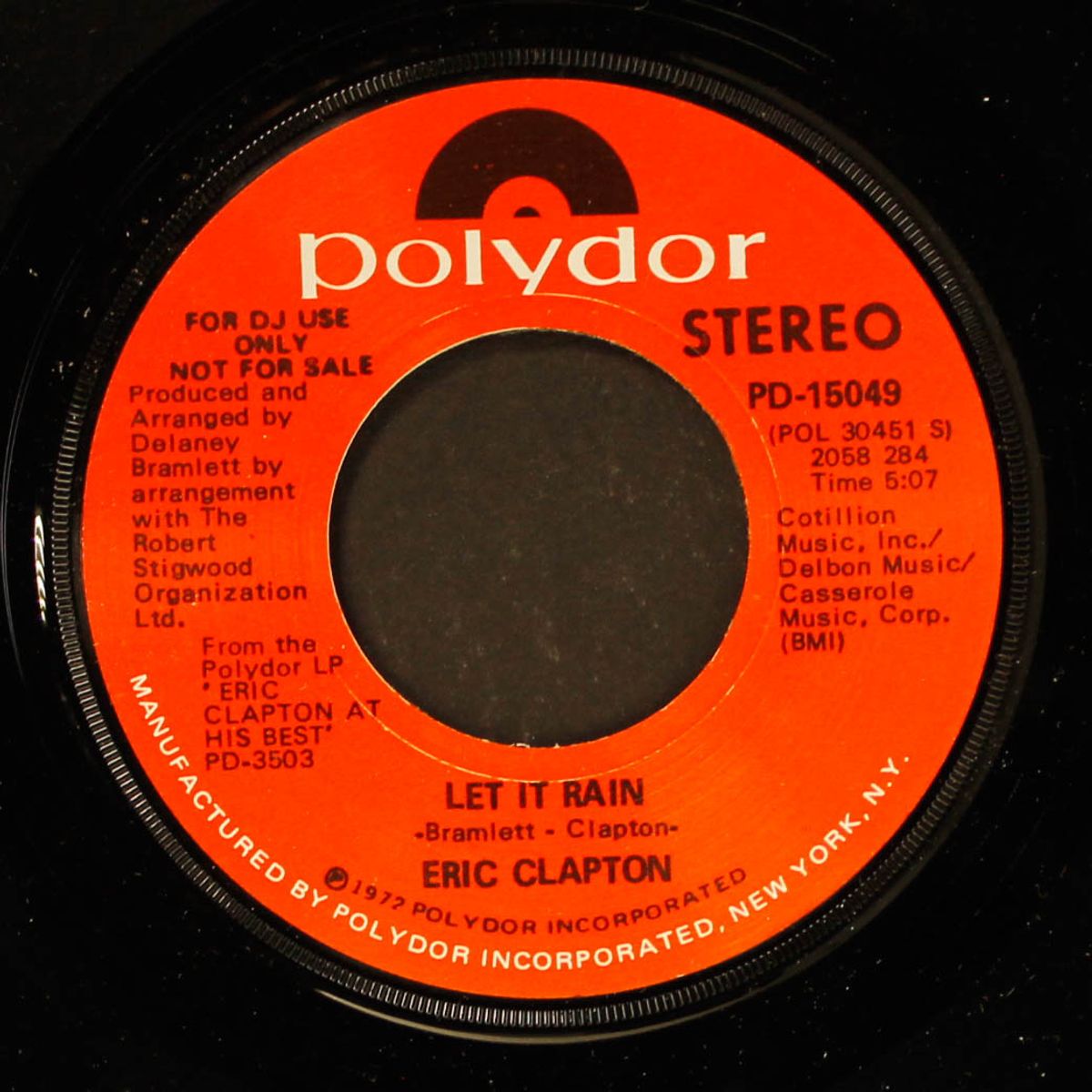 let it rain by ERIC CLAPTON