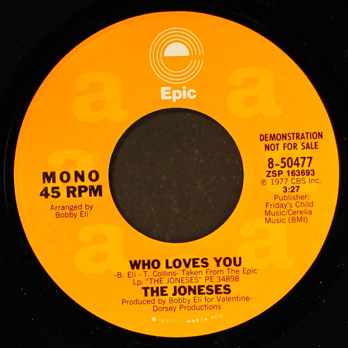 who loves you by JONESES