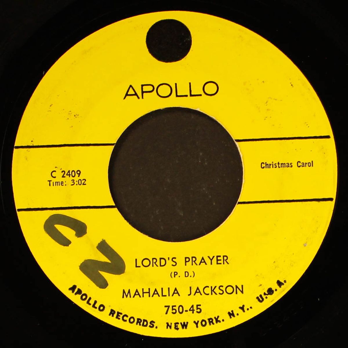 lord's prayer by MAHALIA JACKSON