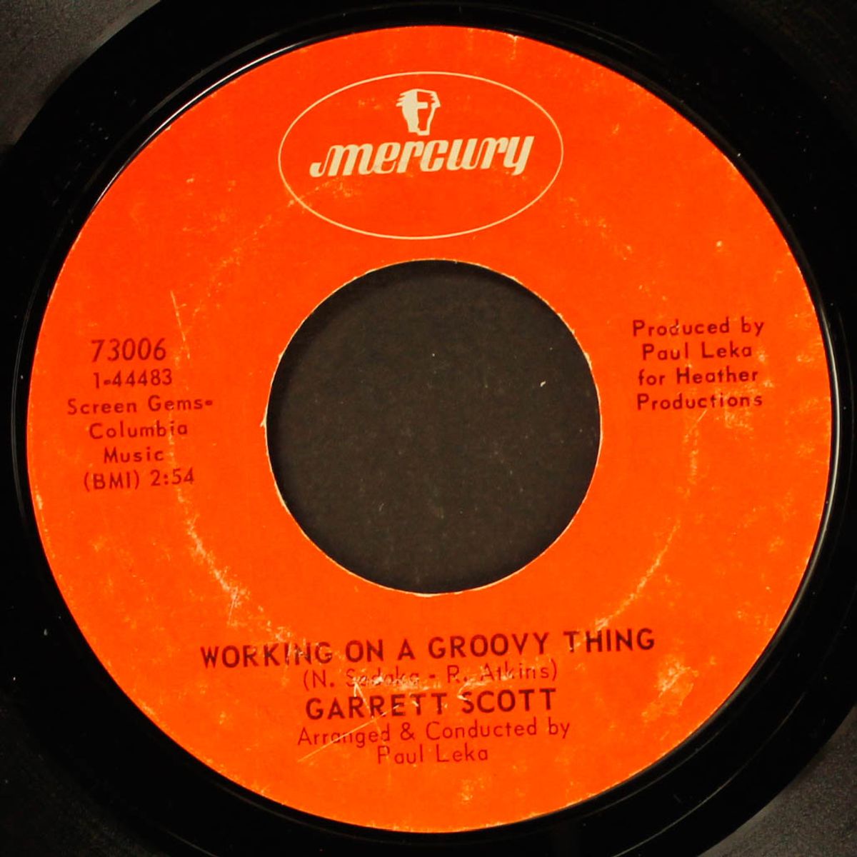 working on a groovy thing / now that i love you by GARRETT SCOTT