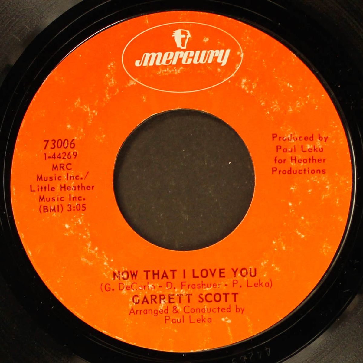 working on a groovy thing / now that i love you by GARRETT SCOTT
