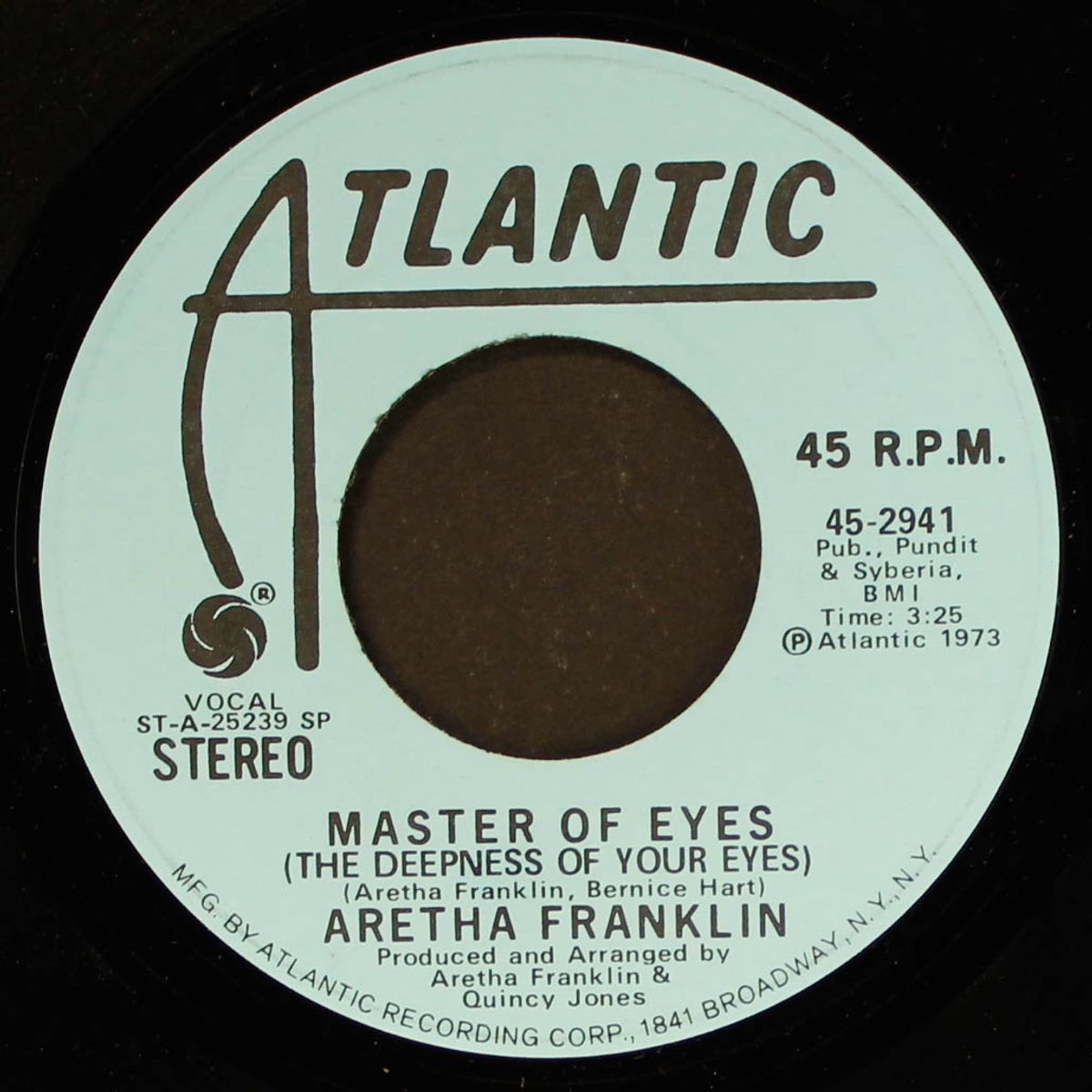 master of eyes by ARETHA FRANKLIN