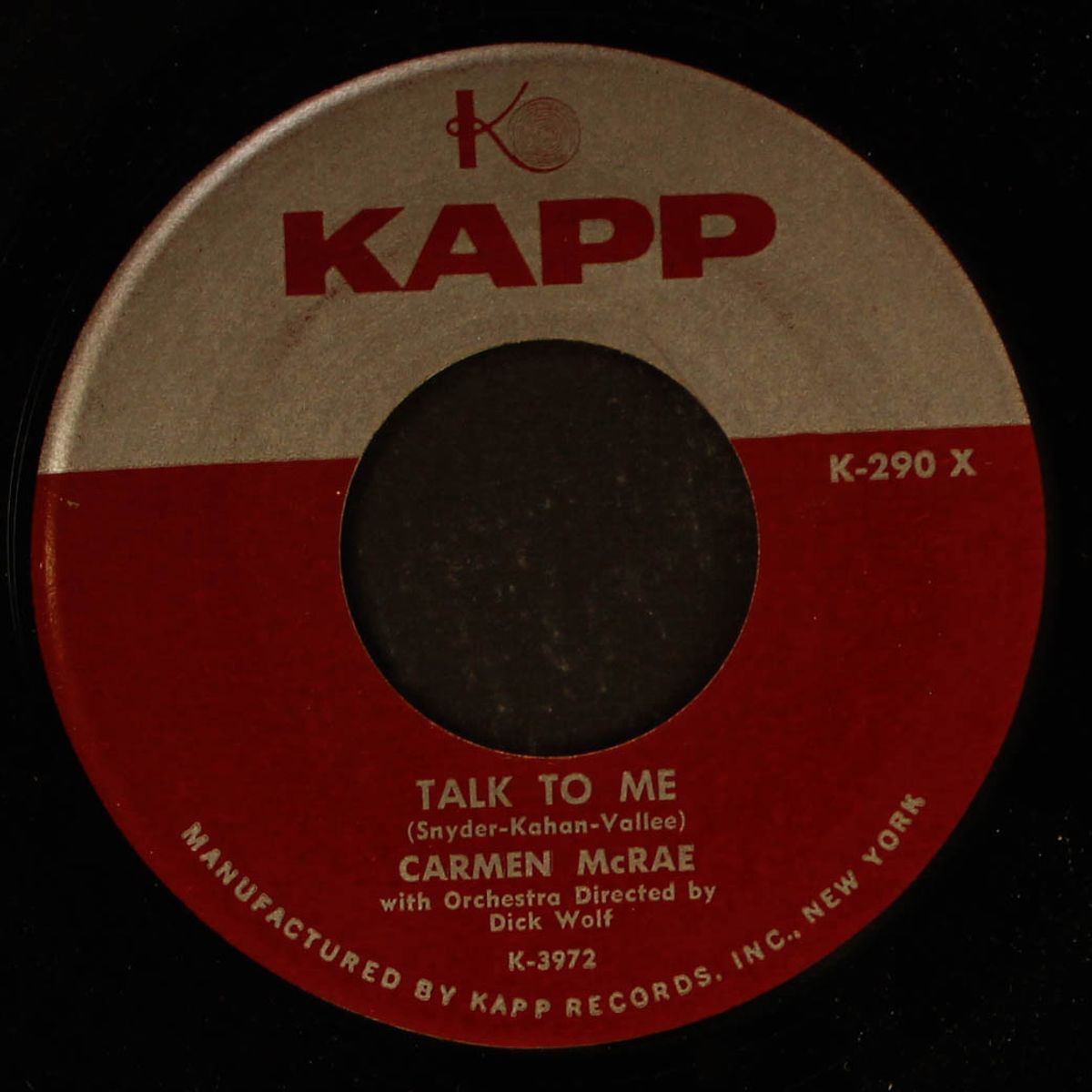 show me the way / talk to me by CARMEN MCRAE