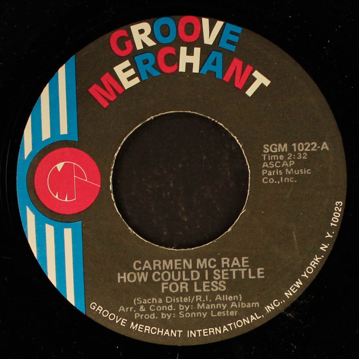 how could i settle for less by CARMEN MCRAE