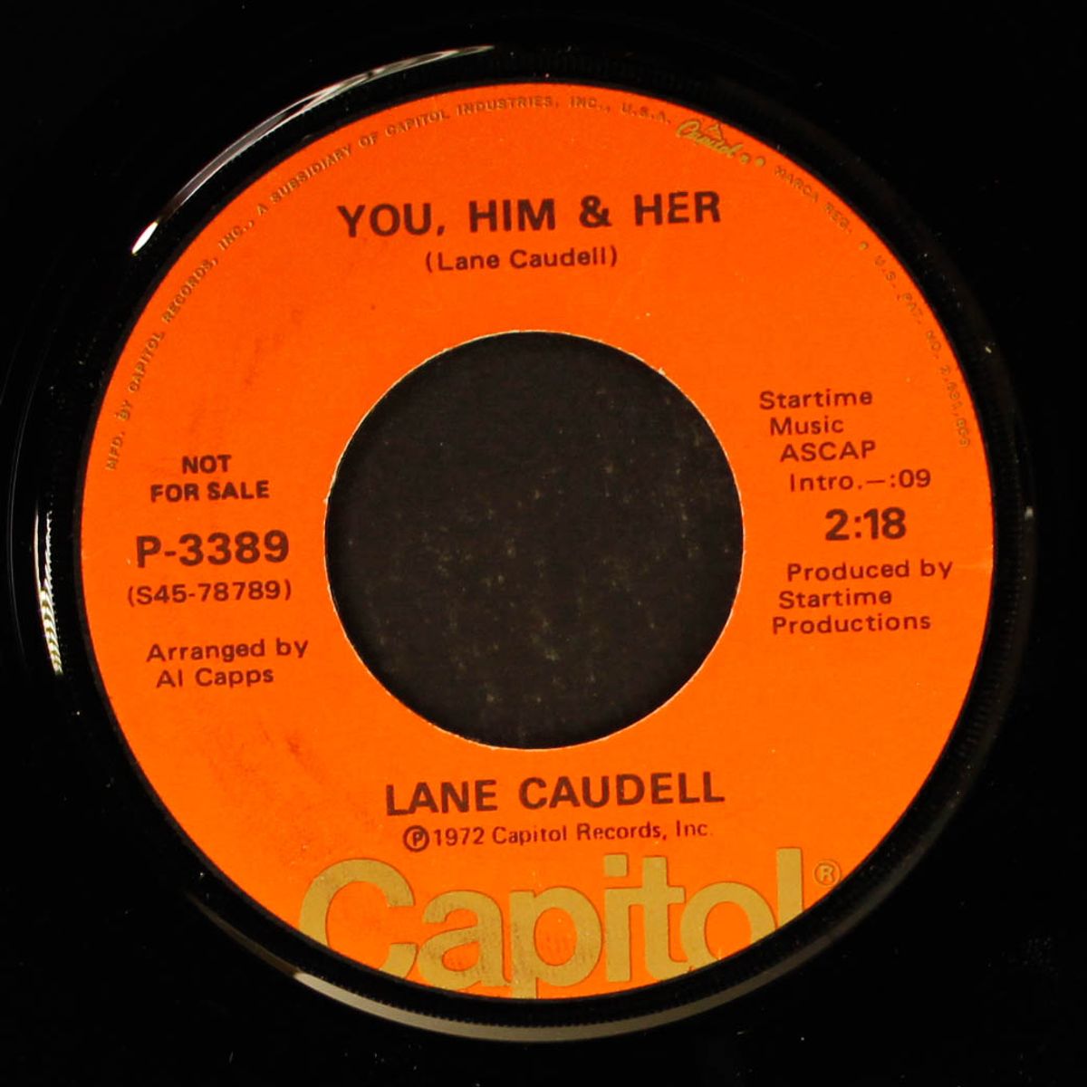 let our love ride by LANE CAUDELL